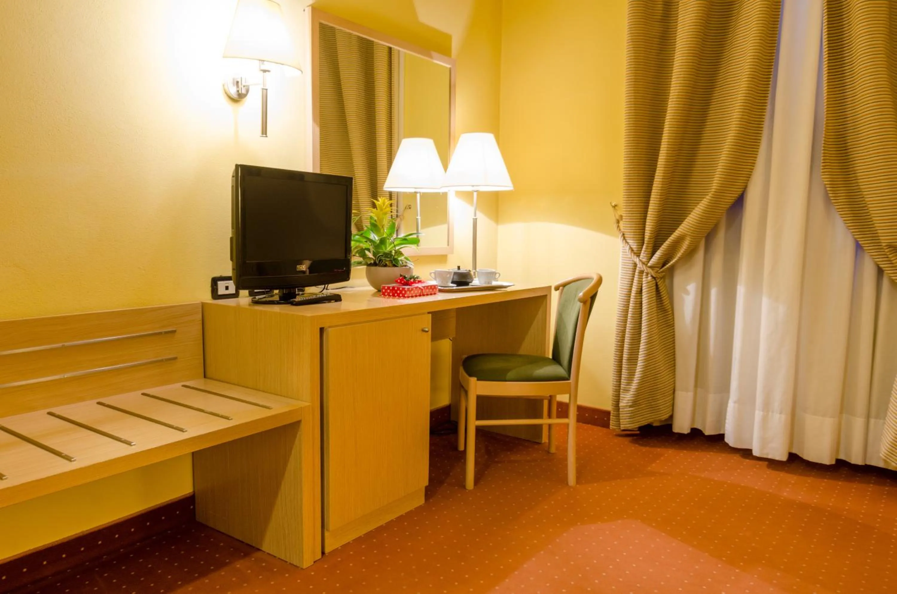 Decorative detail, Bed in Hotel Bigio