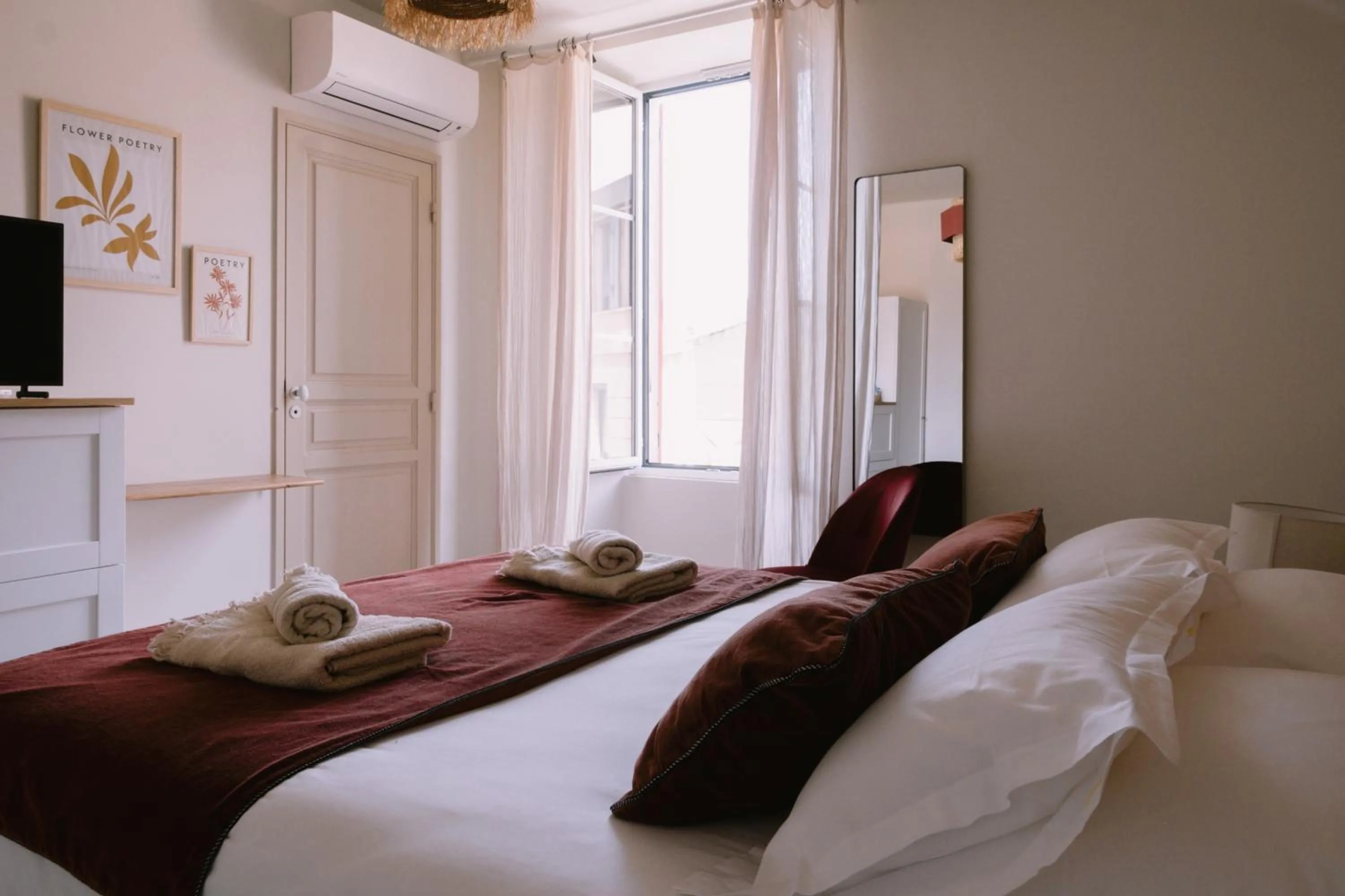 Bed in L'Orangeraie d'Afa