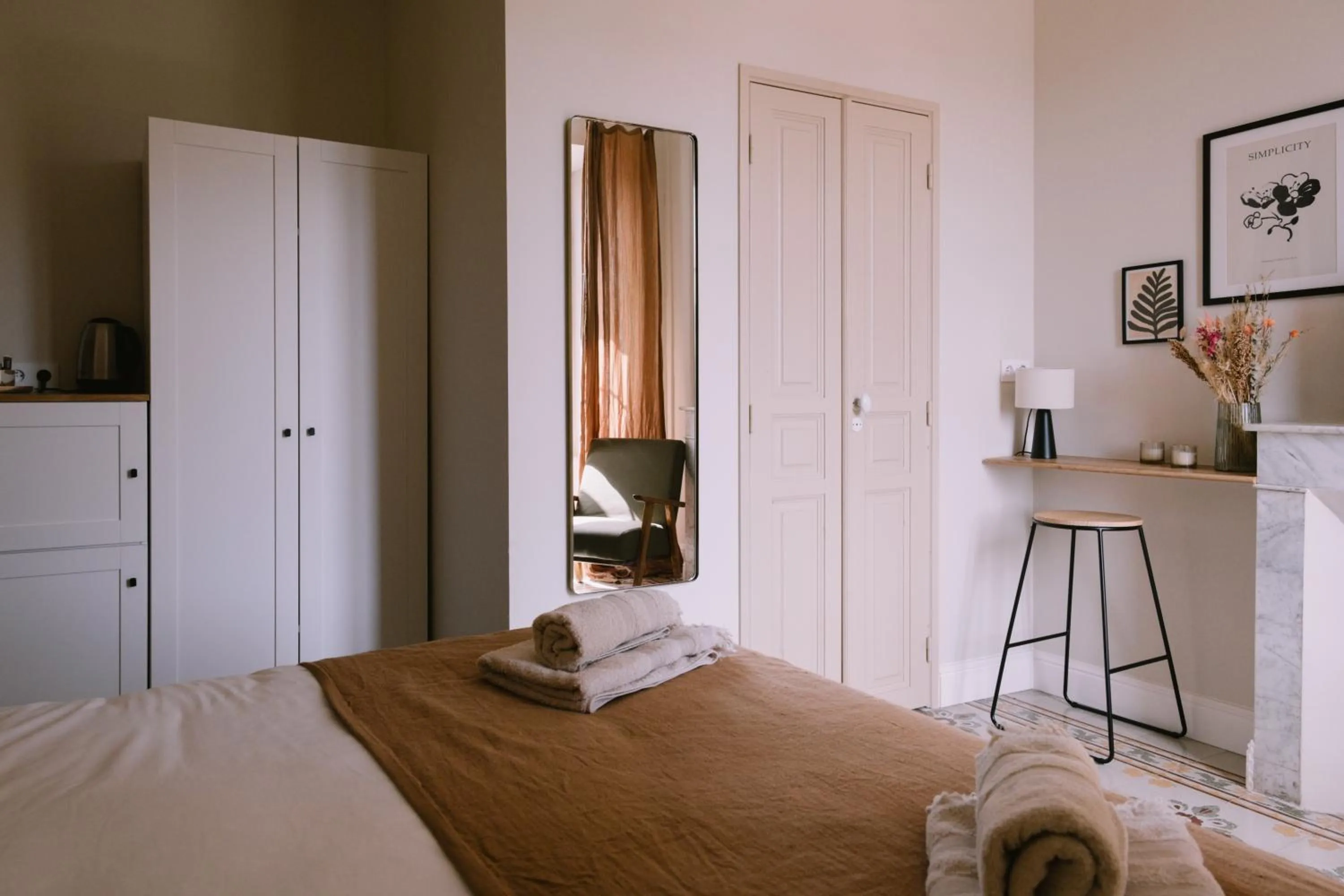 Bed in L'Orangeraie d'Afa