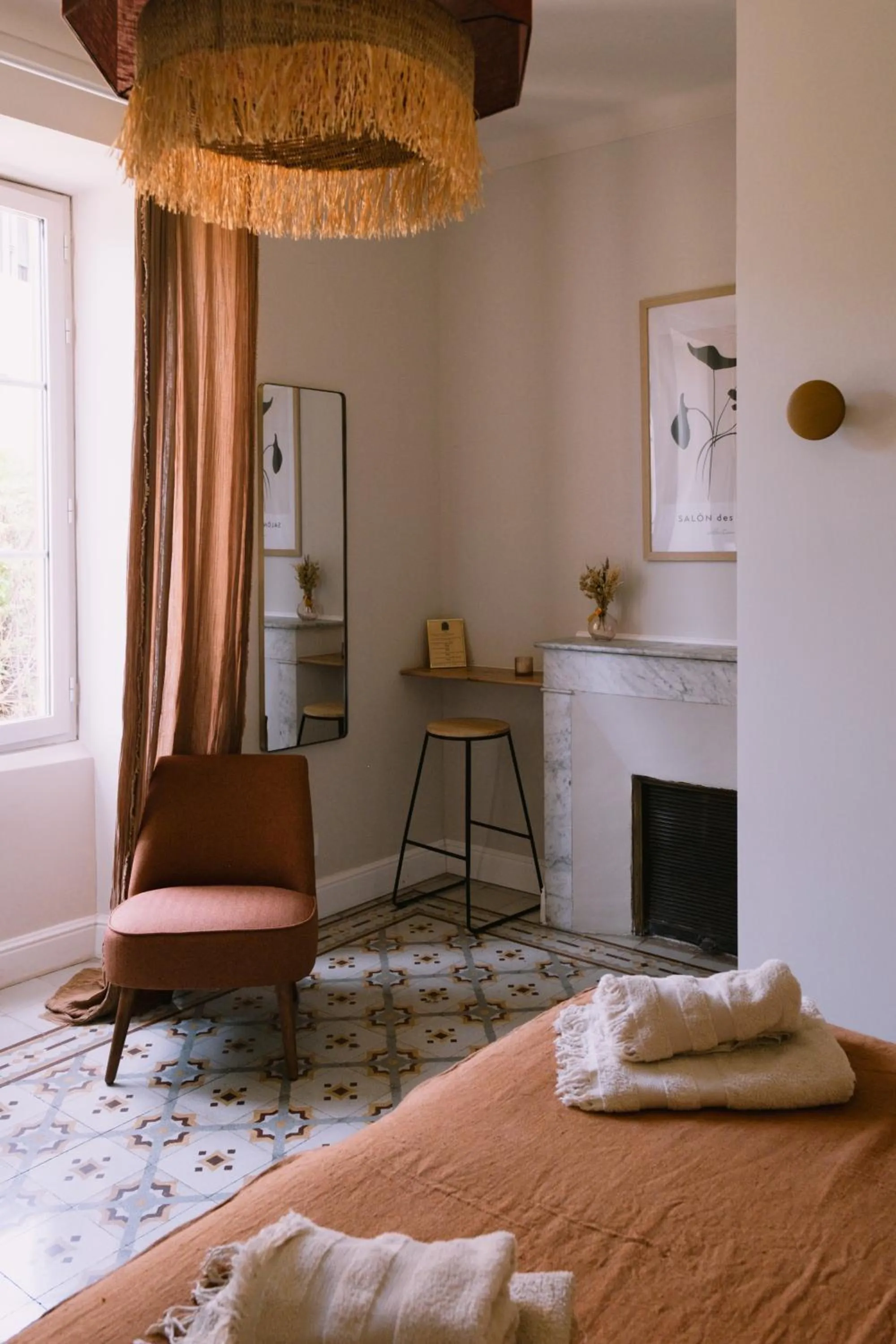 Bed in L'Orangeraie d'Afa