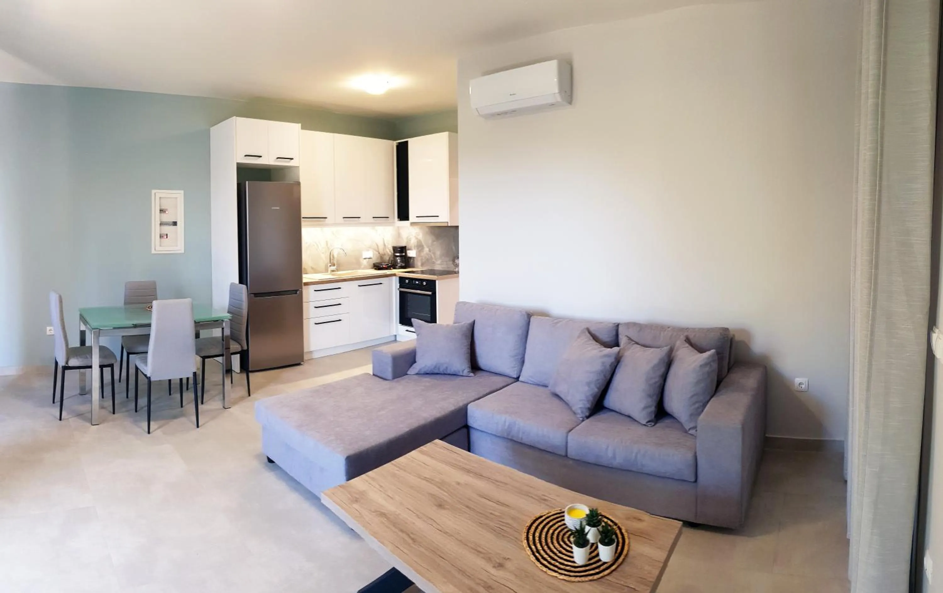 Living room in Almeta Suites