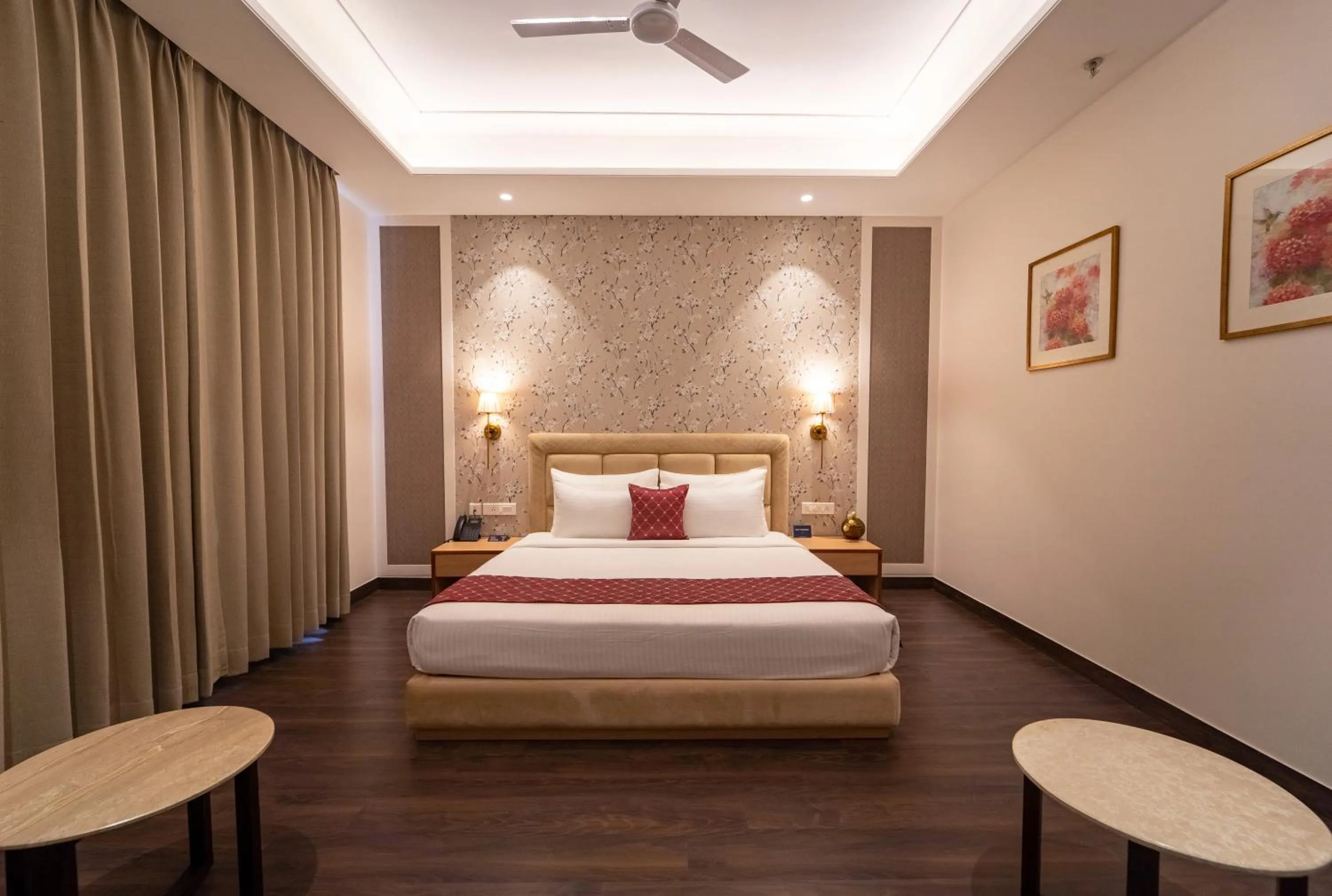 Bed in Palasa Hotel