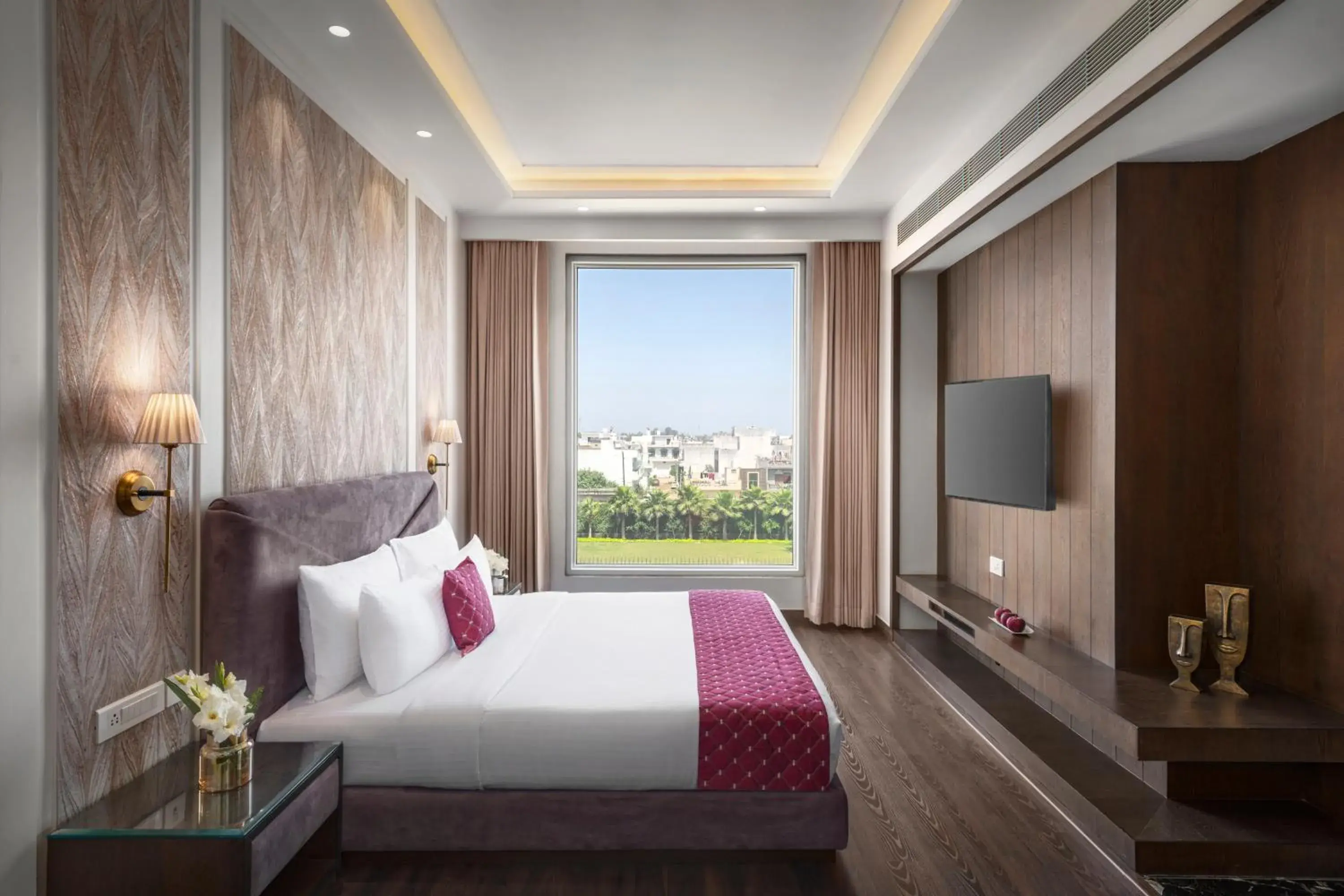 Bed in Palasa Hotel Bed in Palasa Hotel