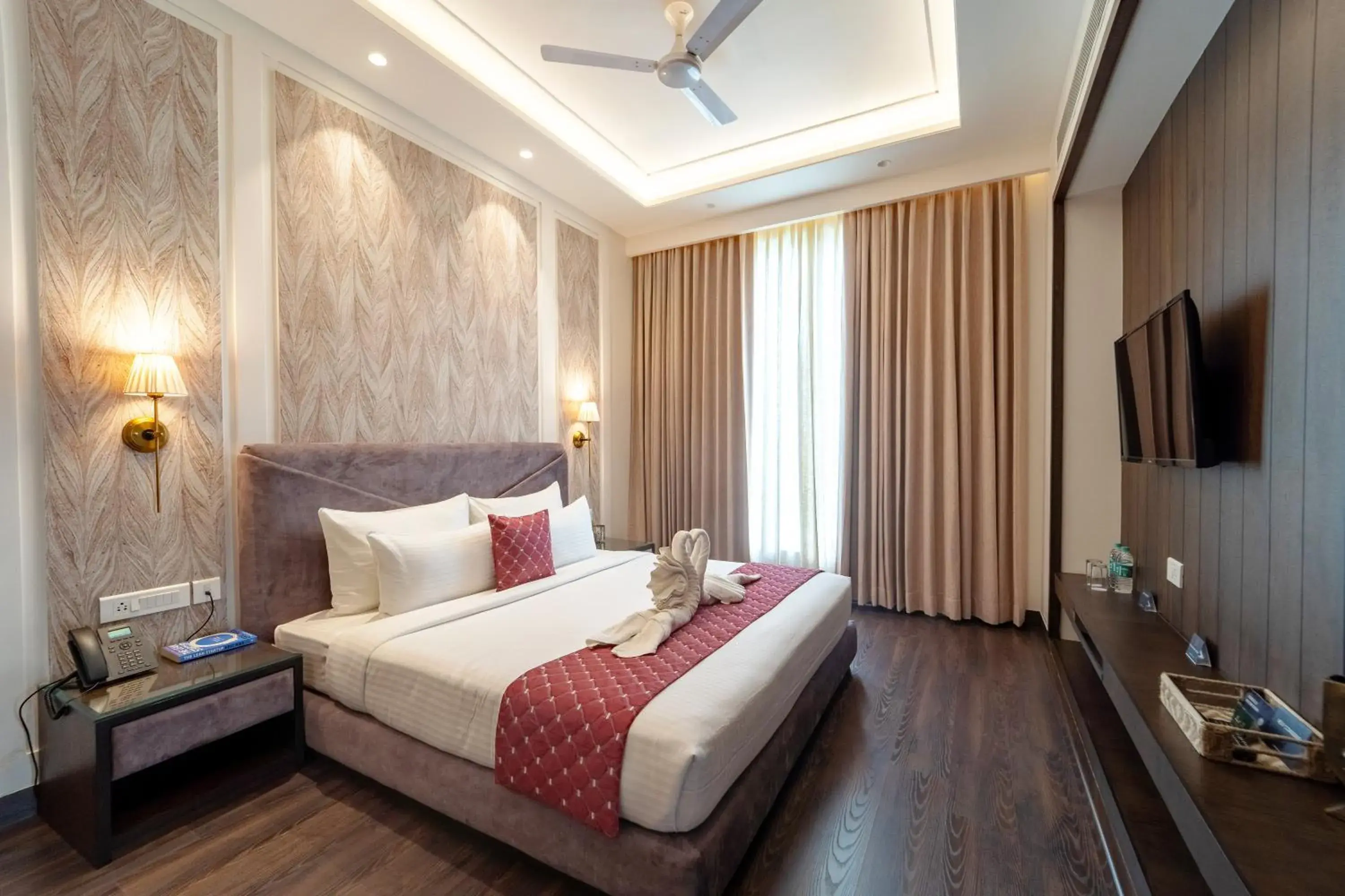 Bed in Palasa Hotel Bed in Palasa Hotel