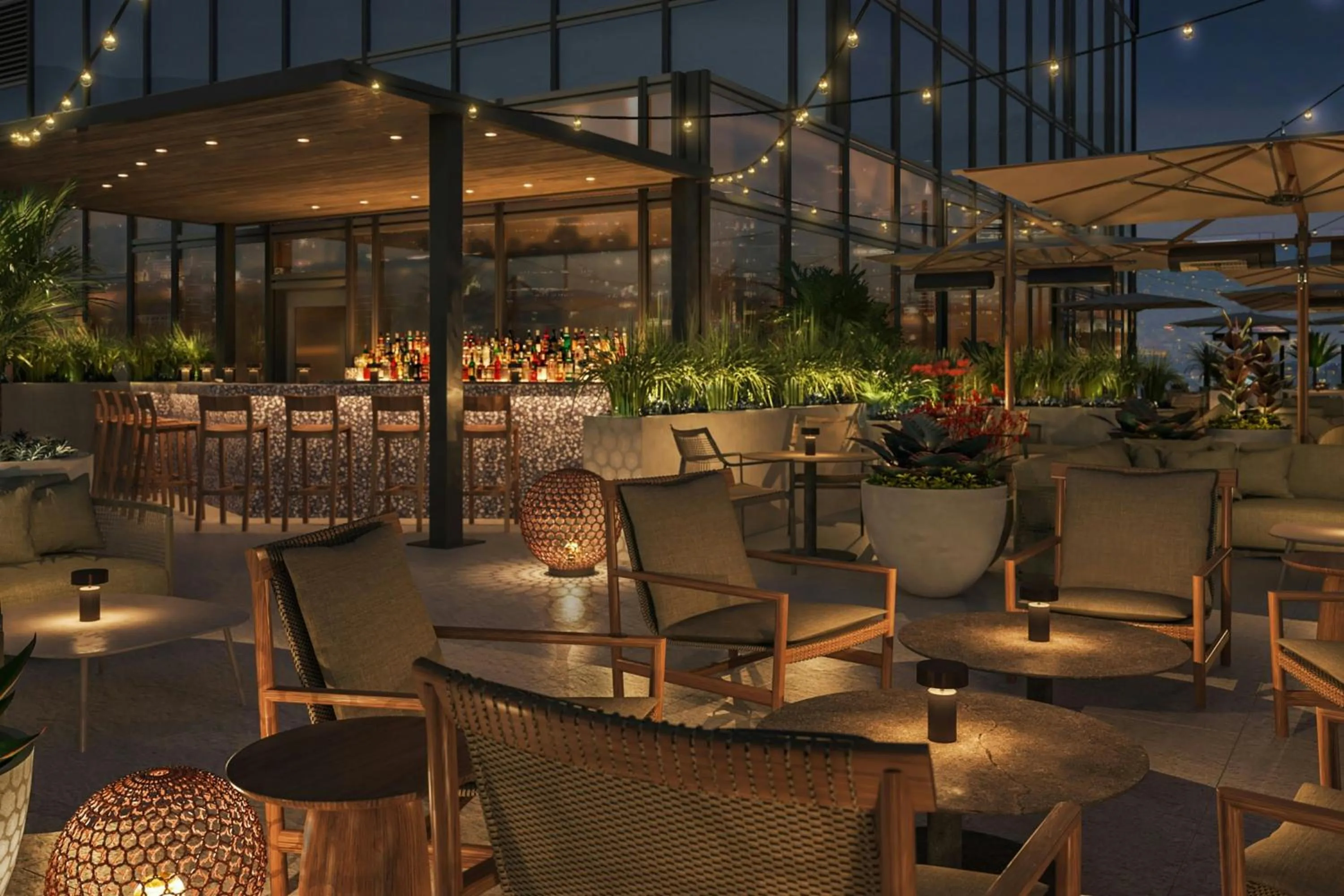 Restaurant/places to eat in AC Hotel by Marriott Downtown Los Angeles