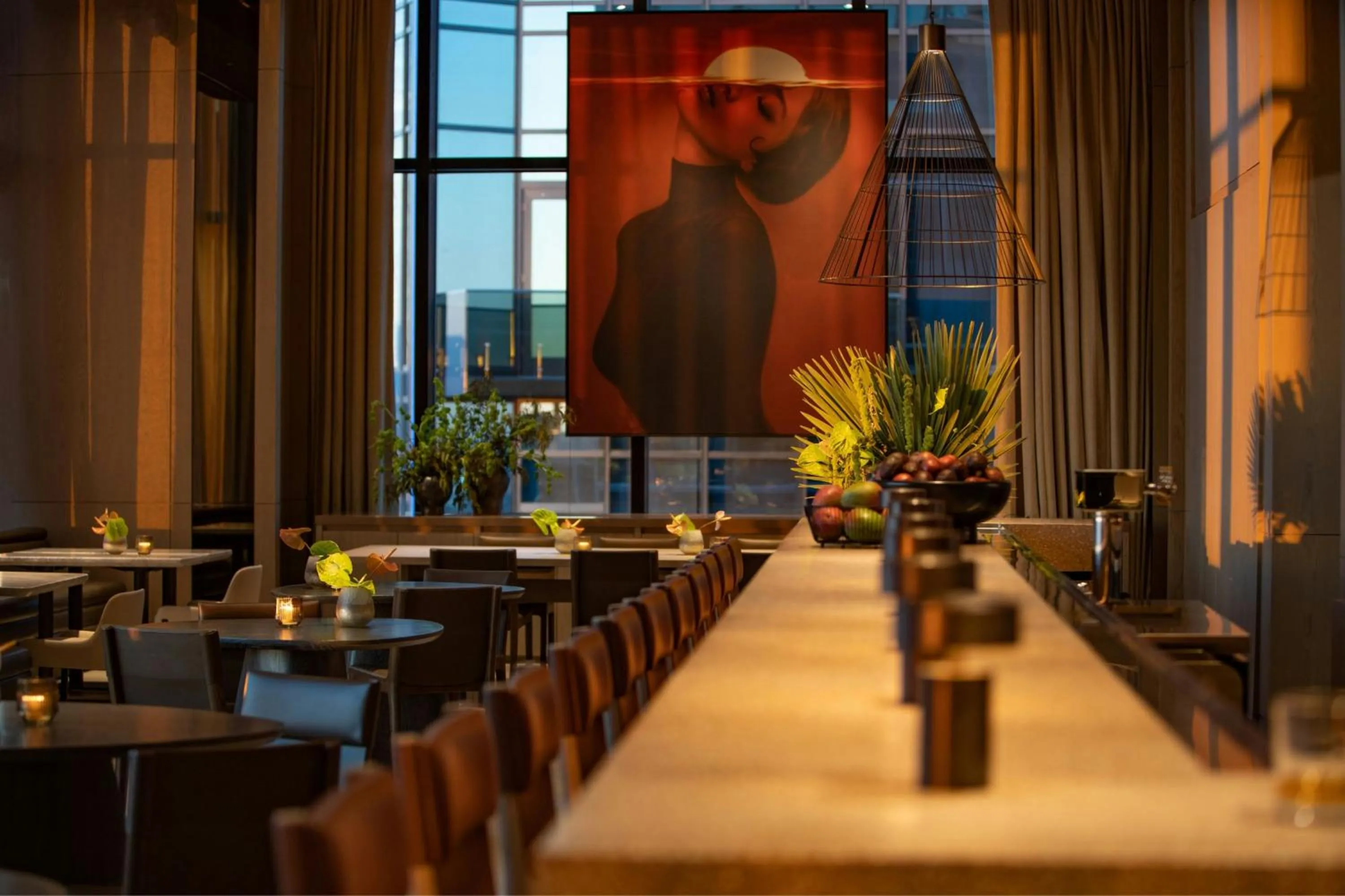 Lounge or bar in AC Hotel by Marriott Downtown Los Angeles