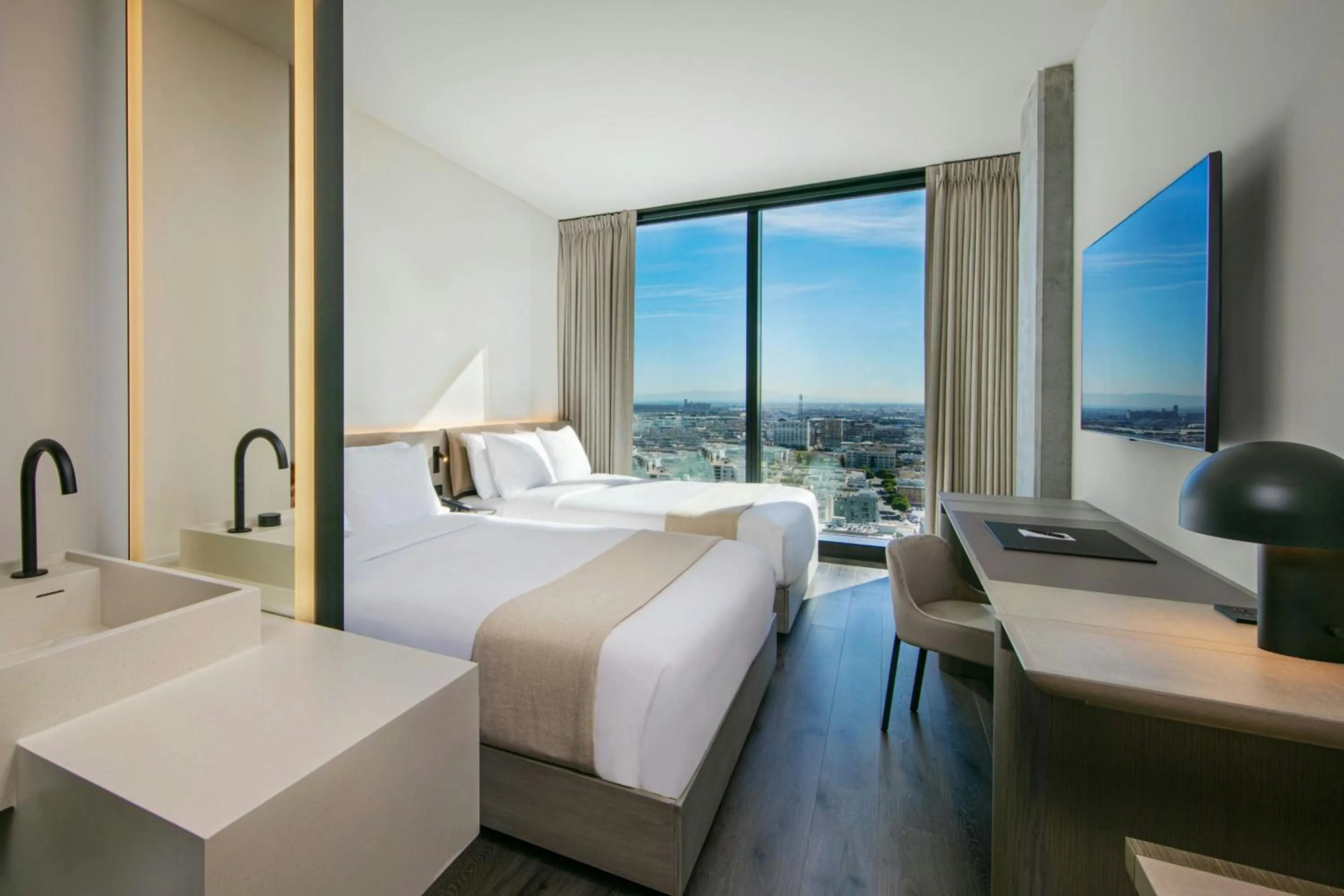 Bedroom, Bed in AC Hotel by Marriott Downtown Los Angeles