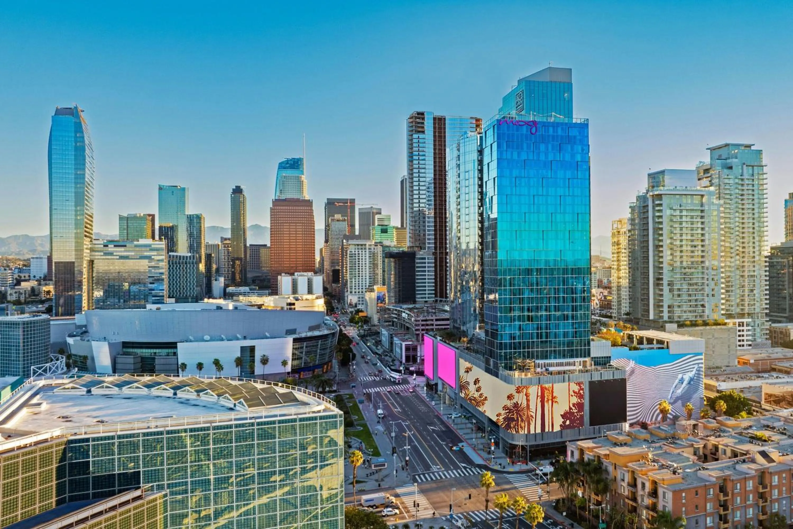 View (from property/room) in Moxy Downtown Los Angeles