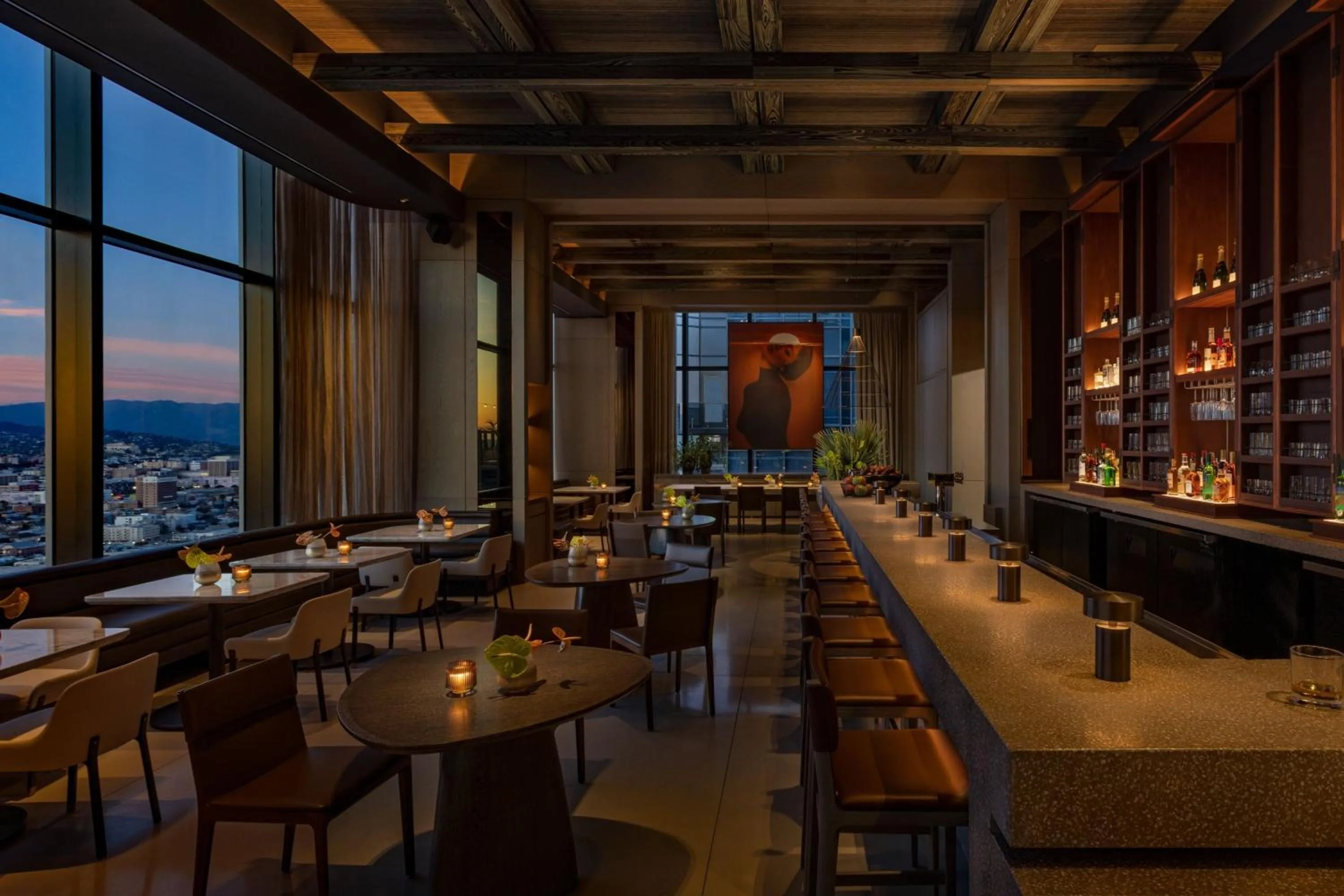 Breakfast in Moxy Downtown Los Angeles