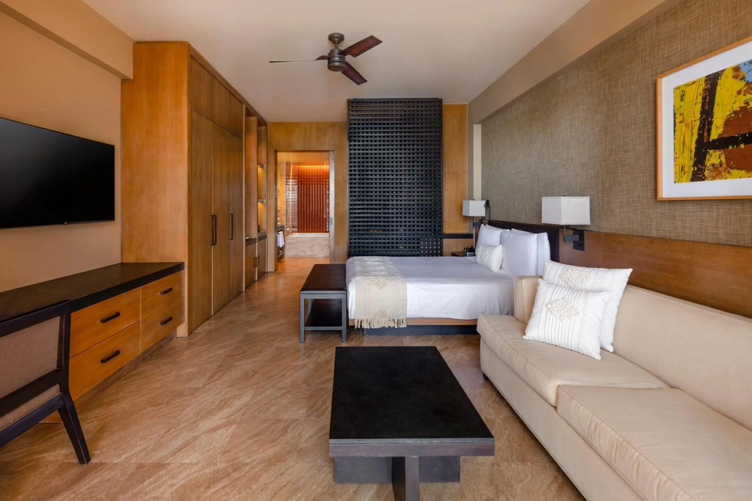 Photo of the whole room, Bed in Casa Maat at JW Marriott Los Cabos Beach Resort & Spa