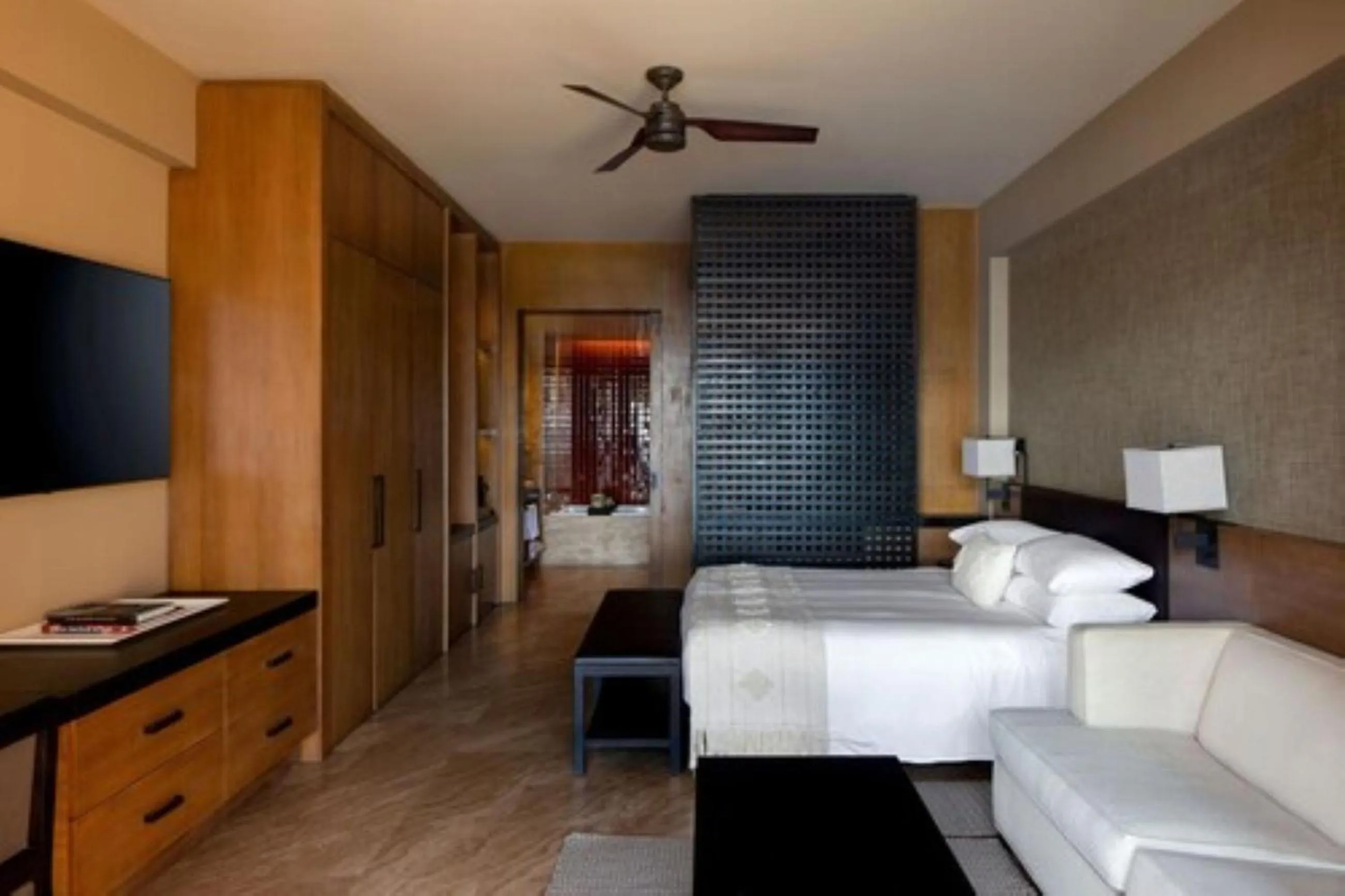 Bed in Casa Maat at JW Marriott Los Cabos Beach Resort & Spa