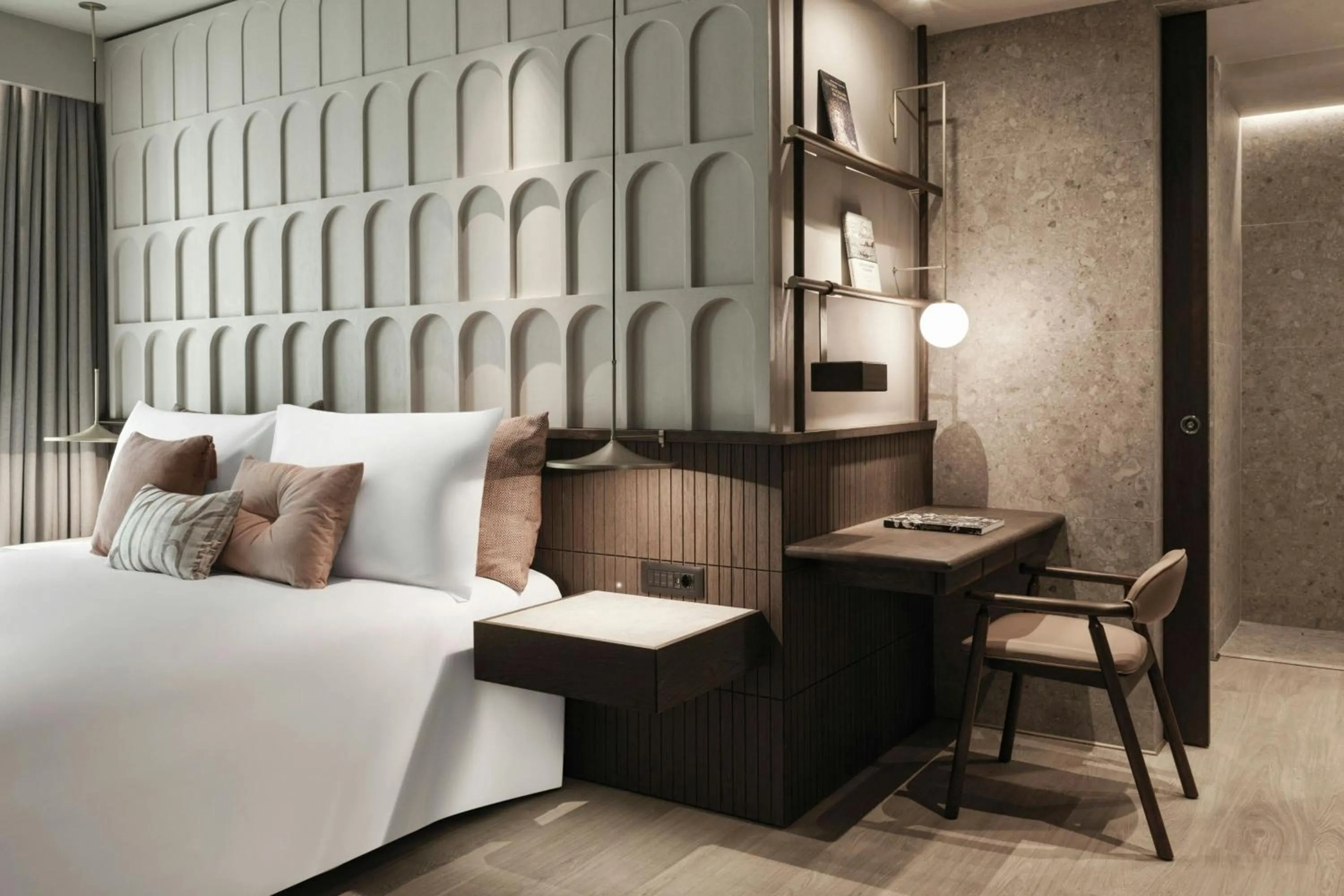 Bedroom, Bed in MonAsty, Thessaloniki, Autograph Collection