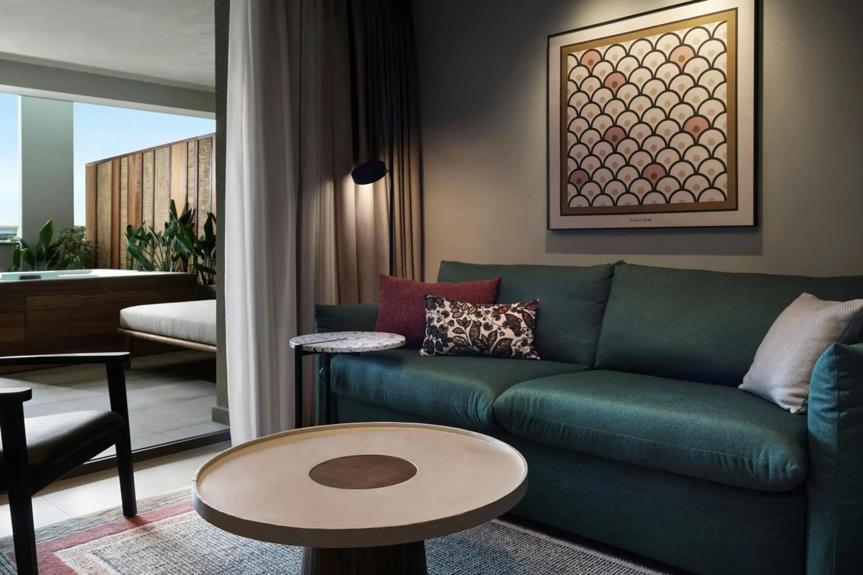 Living room in MonAsty, Thessaloniki, Autograph Collection Living room in MonAsty, Thessaloniki, Autograph Collection