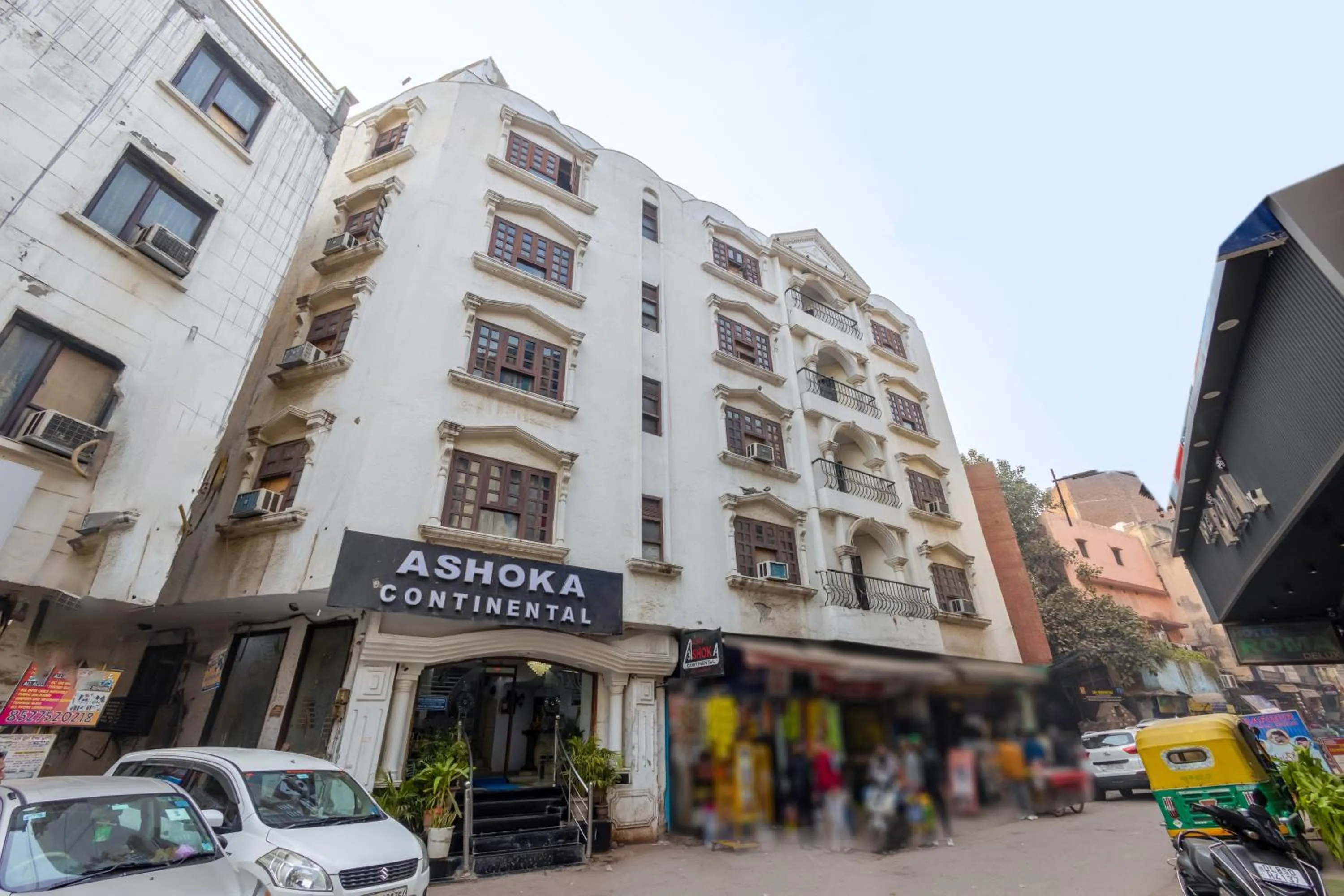 Facade/entrance in Hotel Ashoka Continental Near New Delhi Railway station