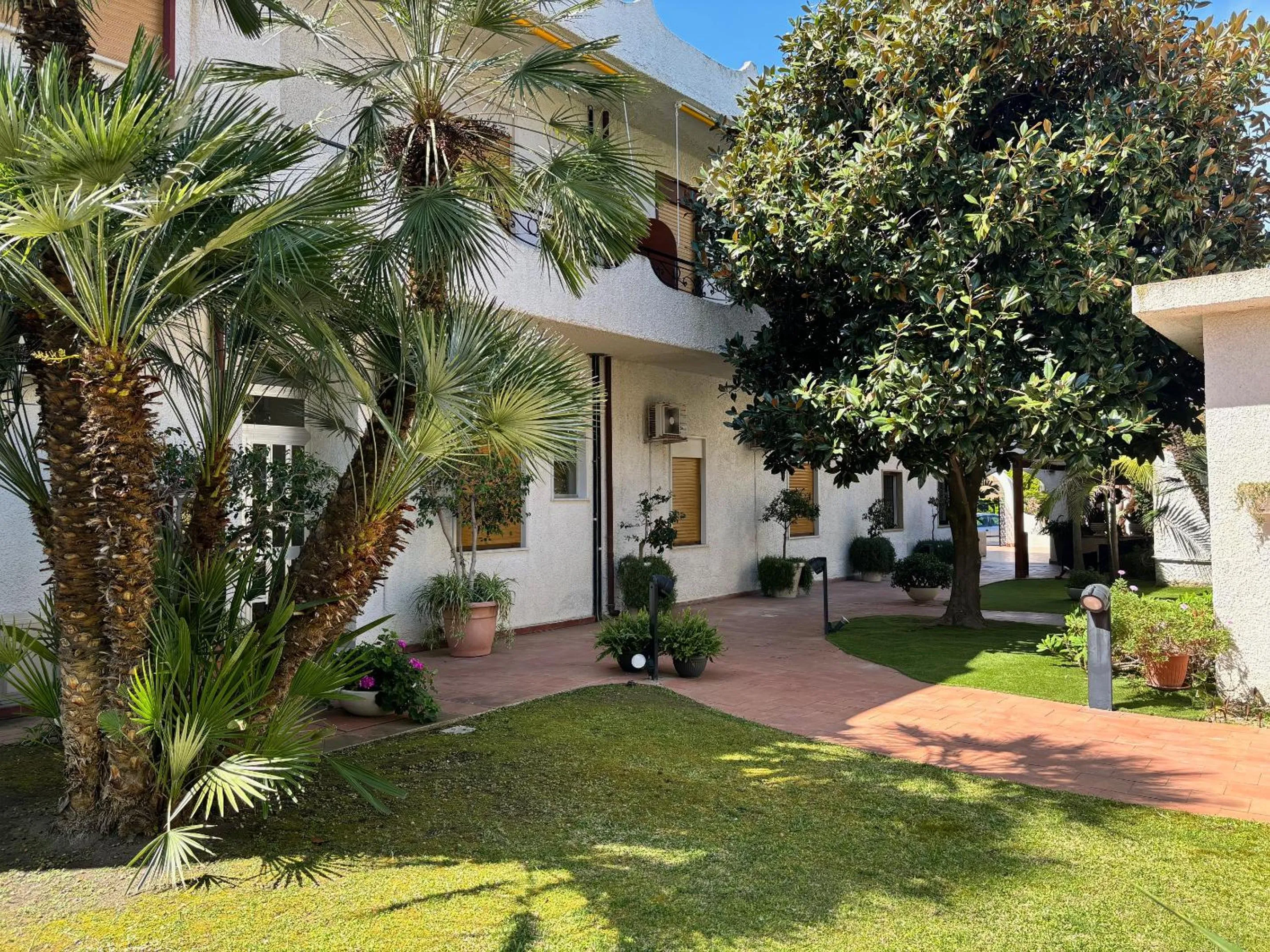 Garden in Hotel Redebora