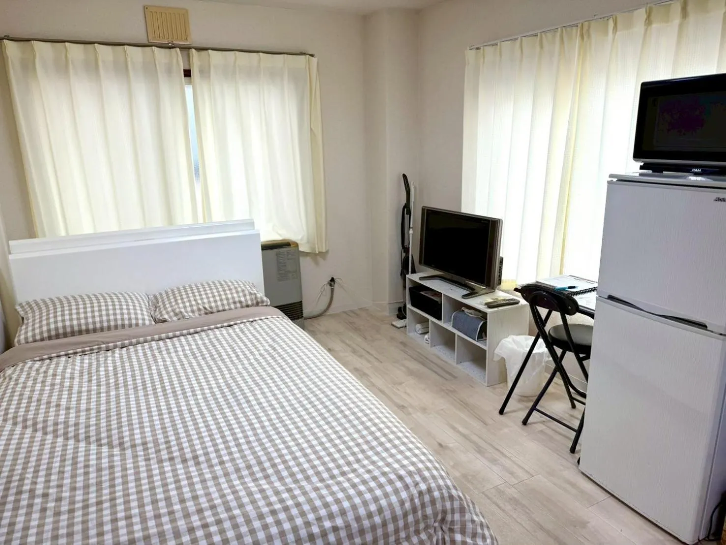 Photo of the whole room, Bed in KIYAZA River Sapporo