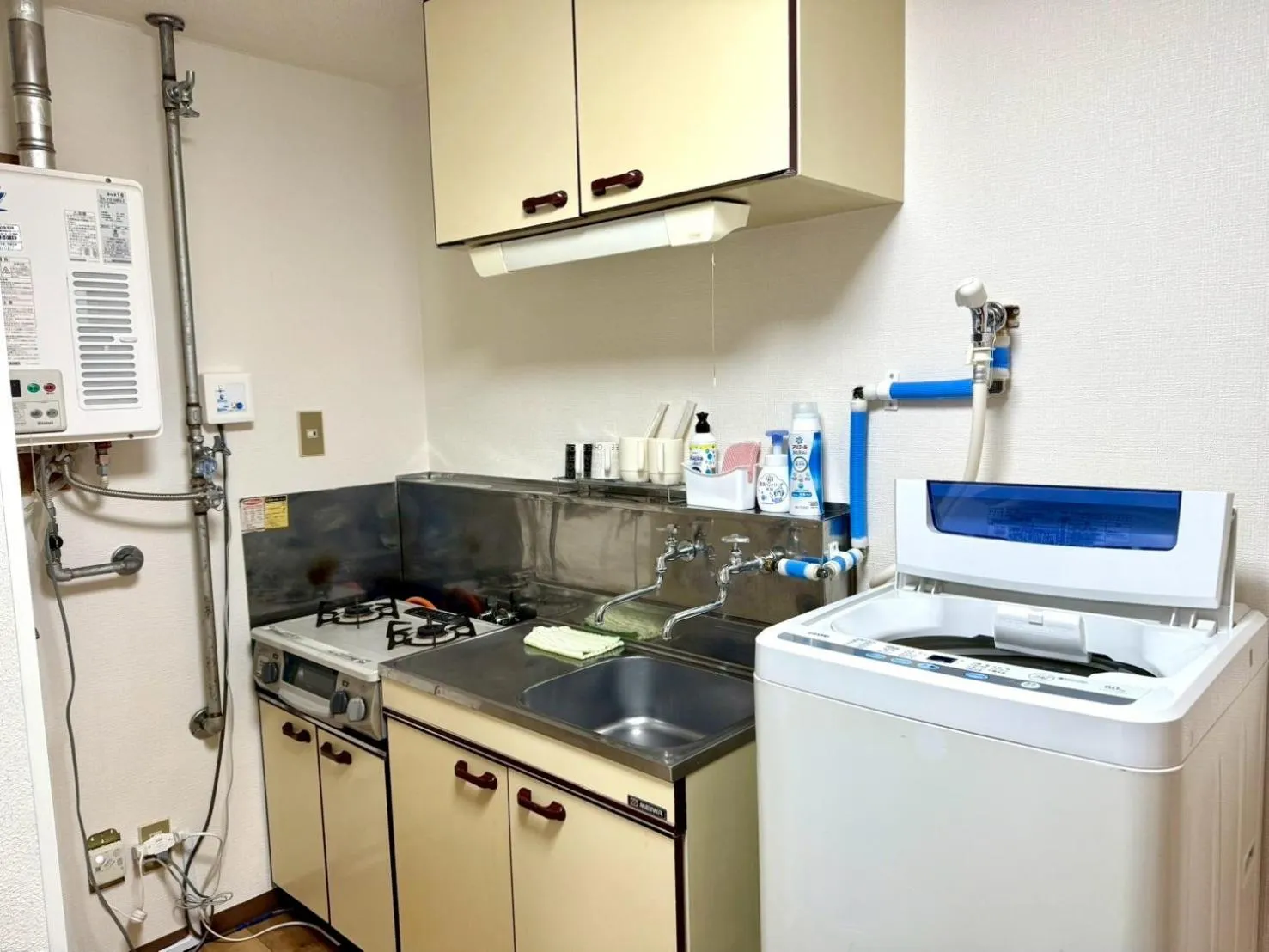 Kitchen or kitchenette in KIYAZA River Sapporo