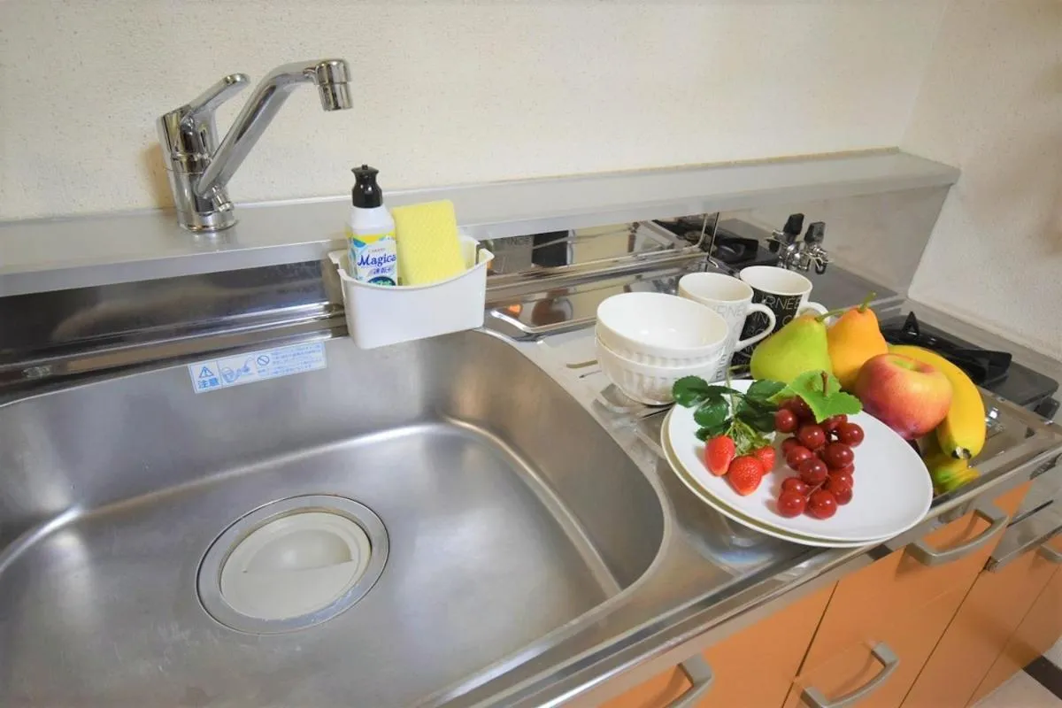 Kitchen or kitchenette in KIYAZA River Sapporo