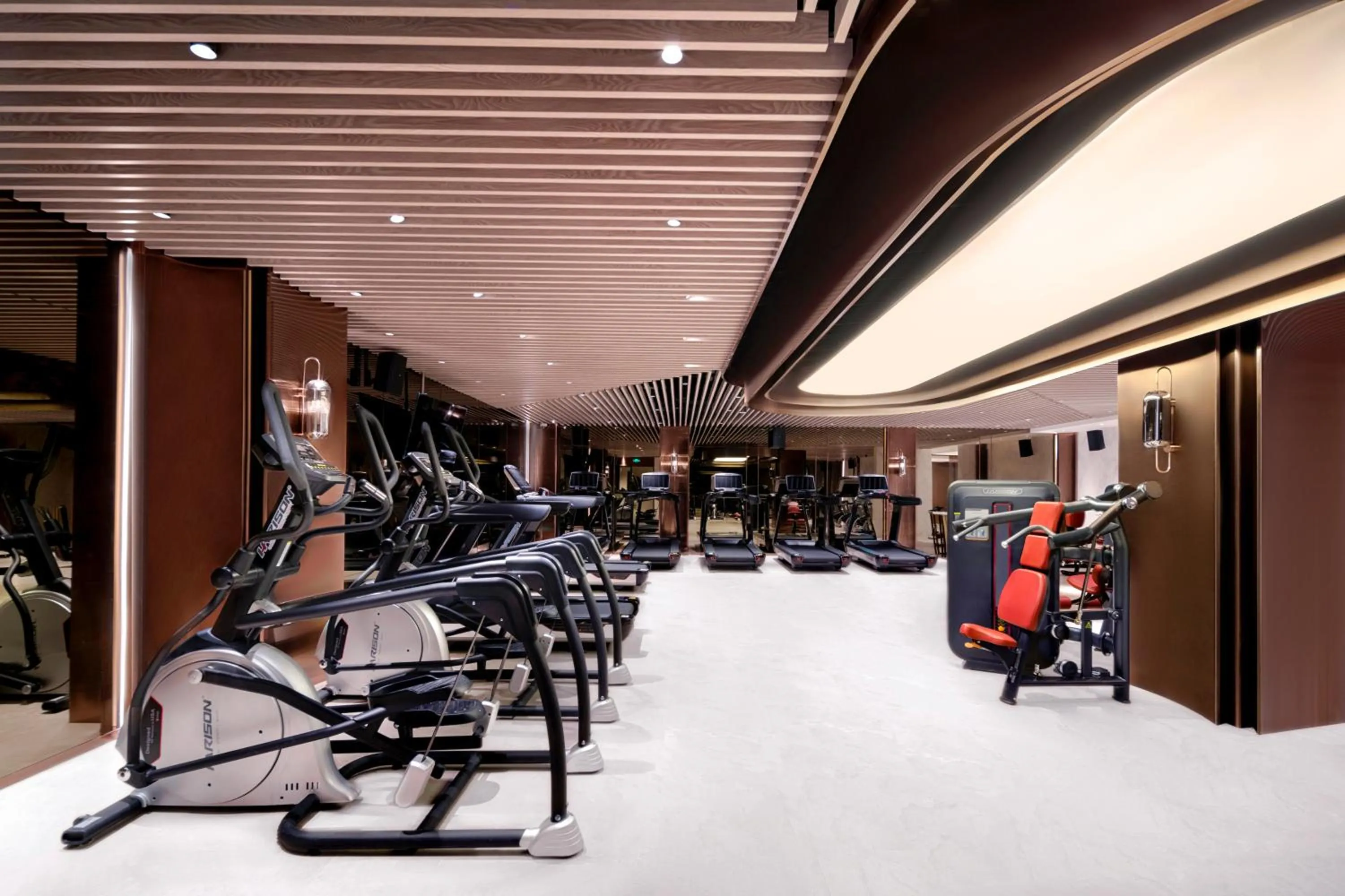 Fitness centre/facilities in Harbour Plaza Metropolitan Shanghai