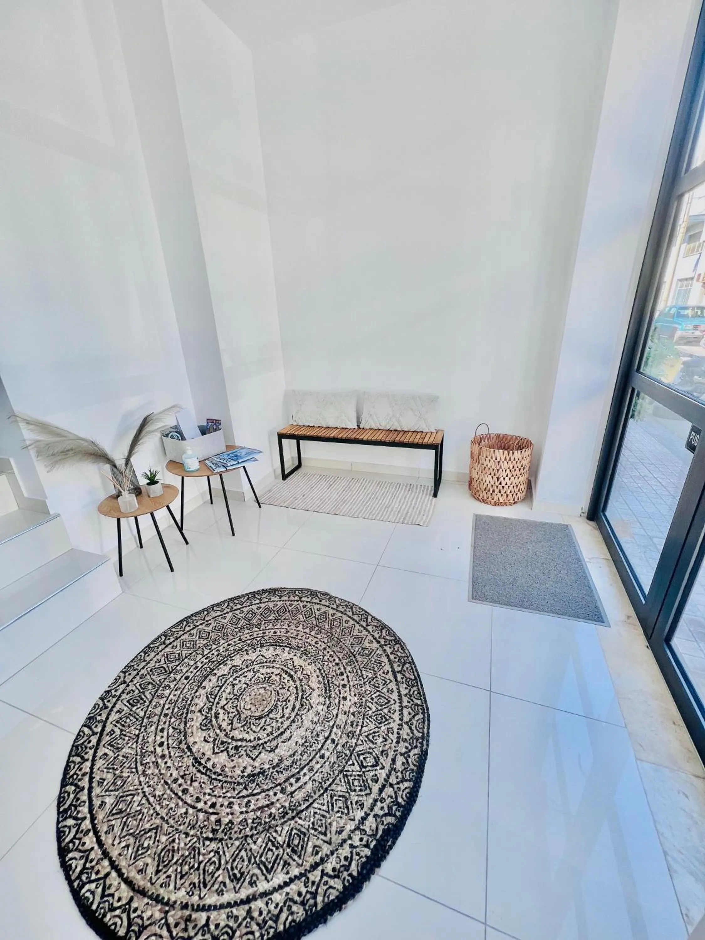 Seating area in Navitas House