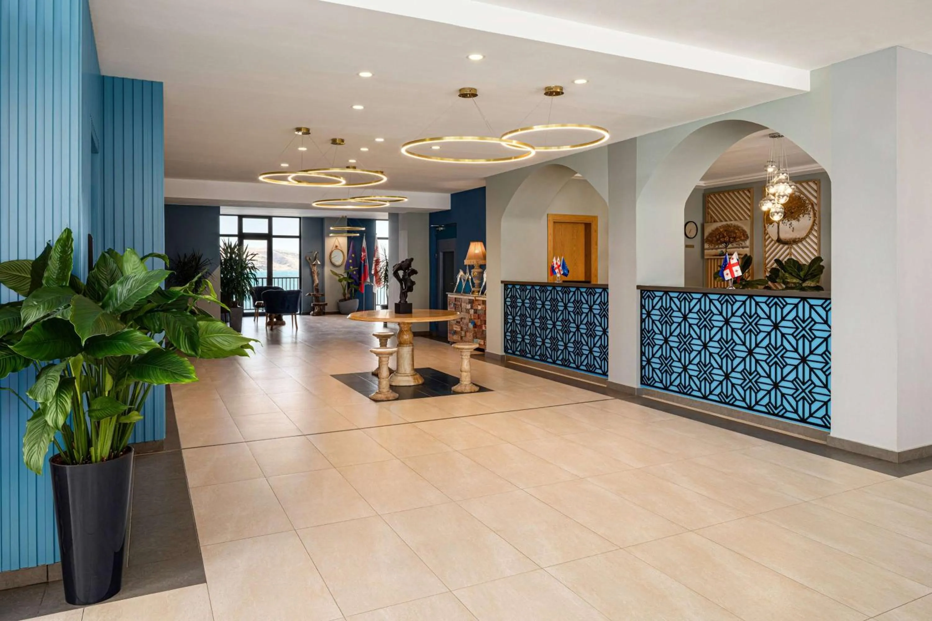Lobby or reception in Gino Seaside Tbilisi, Trademark Collection by Wyndham