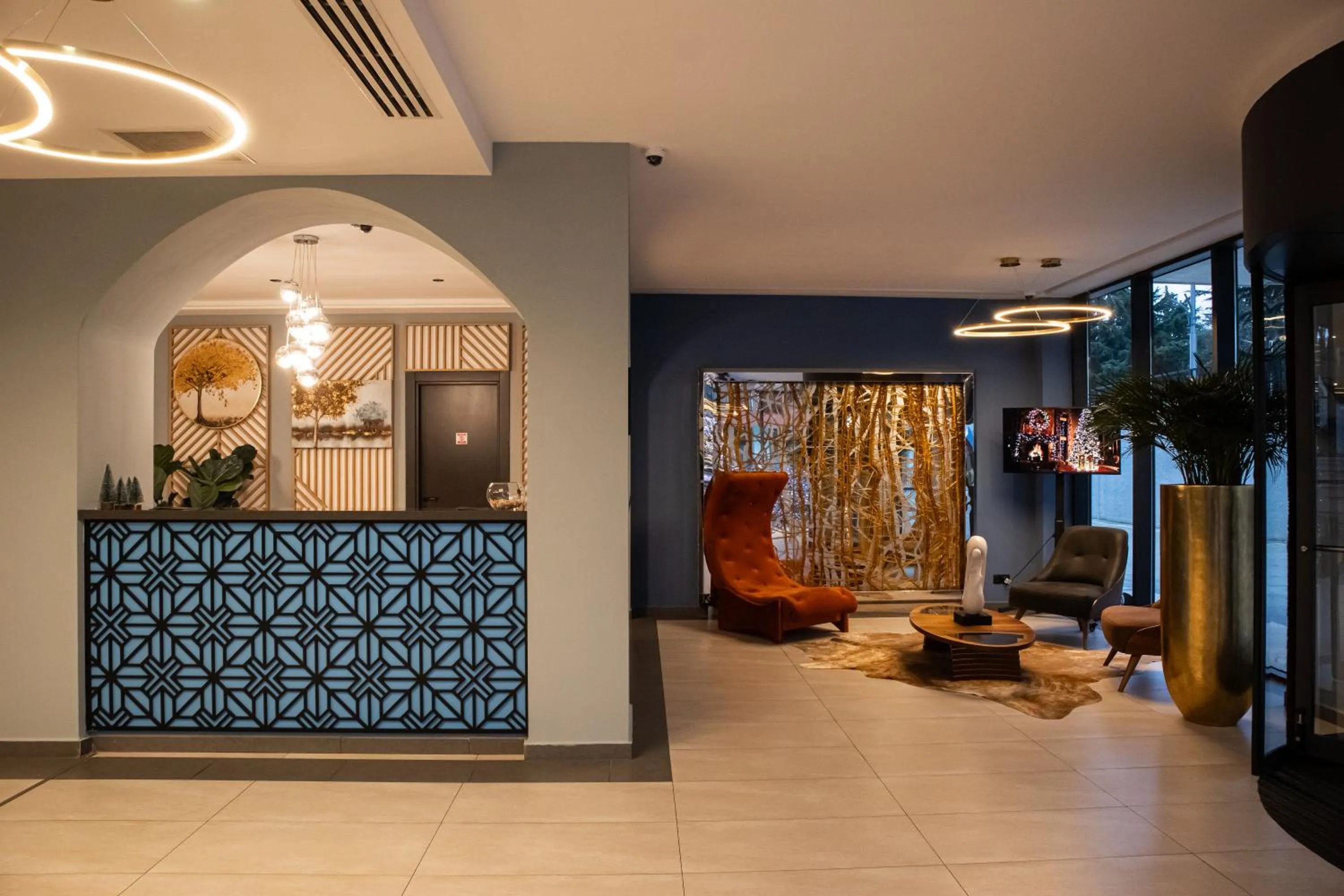 Lobby or reception in Gino Seaside Tbilisi, Trademark Collection by Wyndham