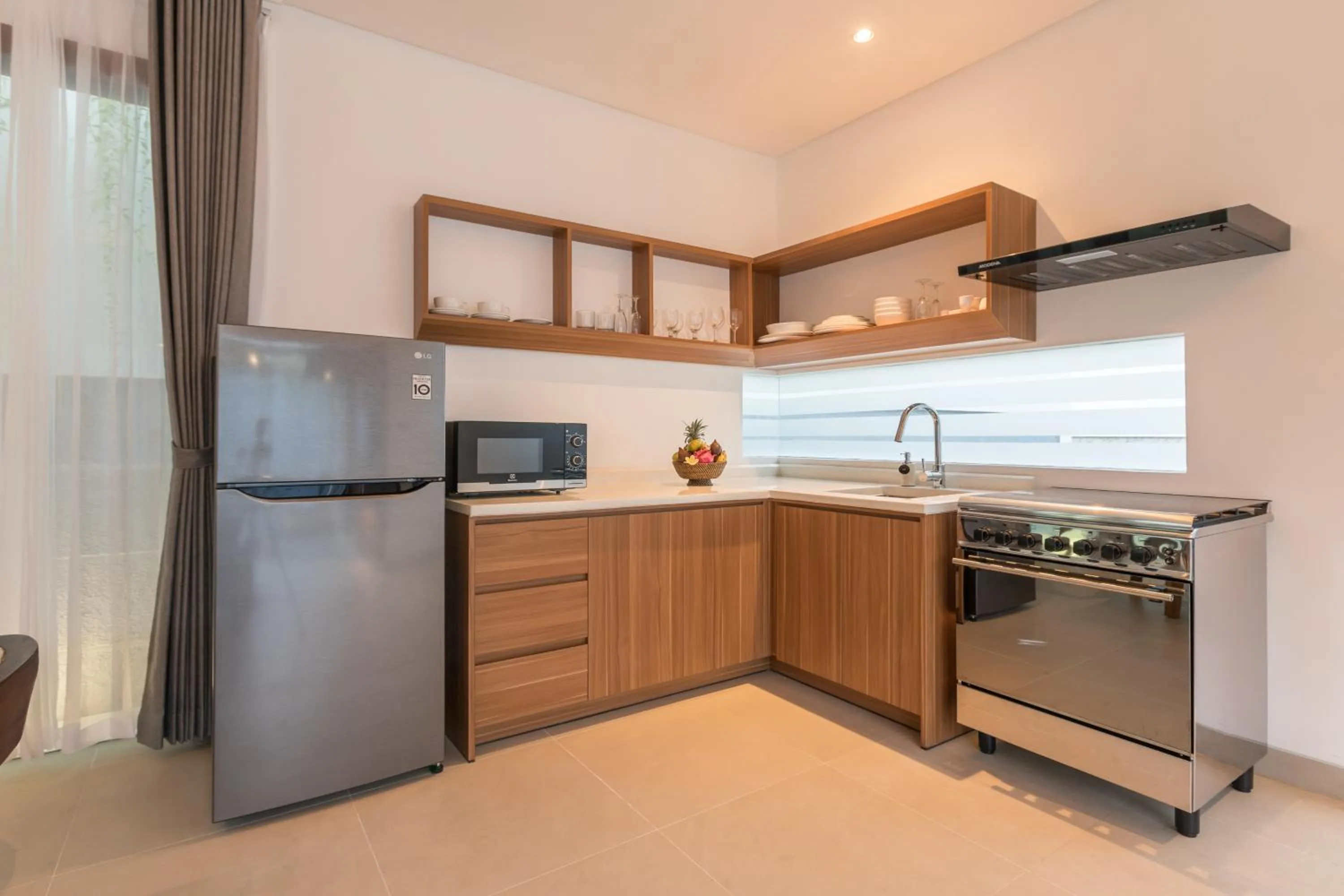 Kitchen or kitchenette in Fenosa Seminyak Villas