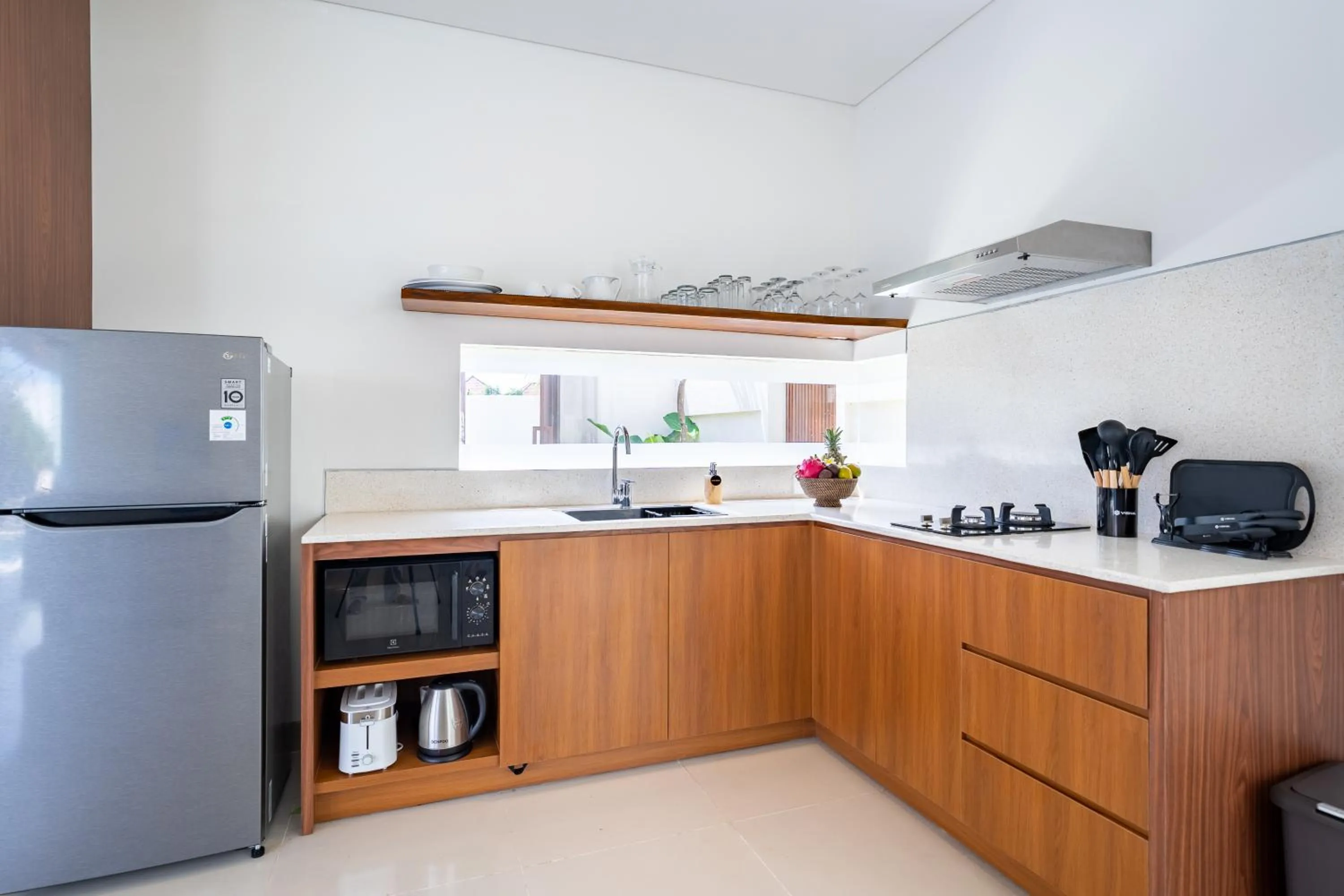 Kitchen or kitchenette in Fenosa Seminyak Villas