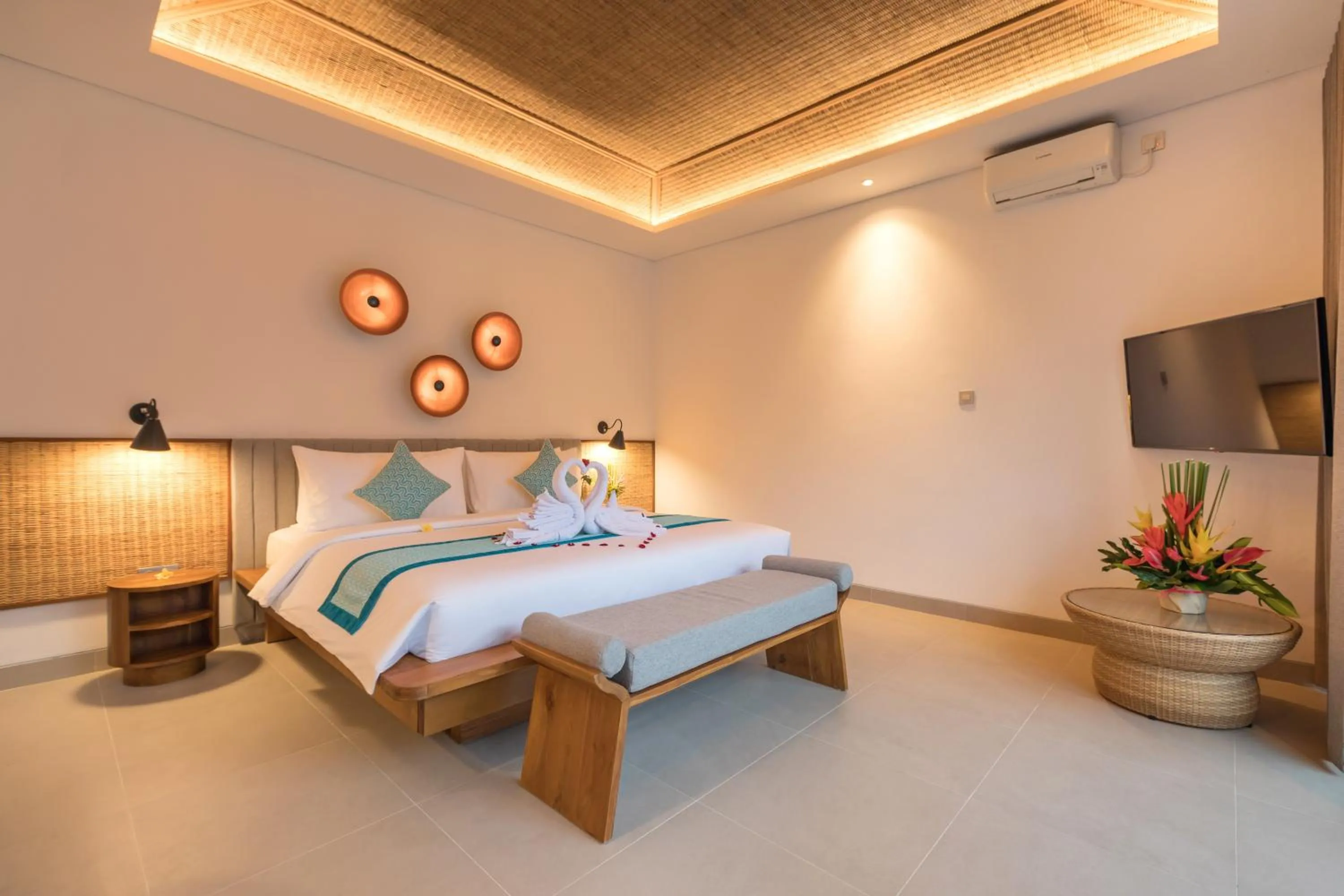 Bed in Fenosa Seminyak Villas