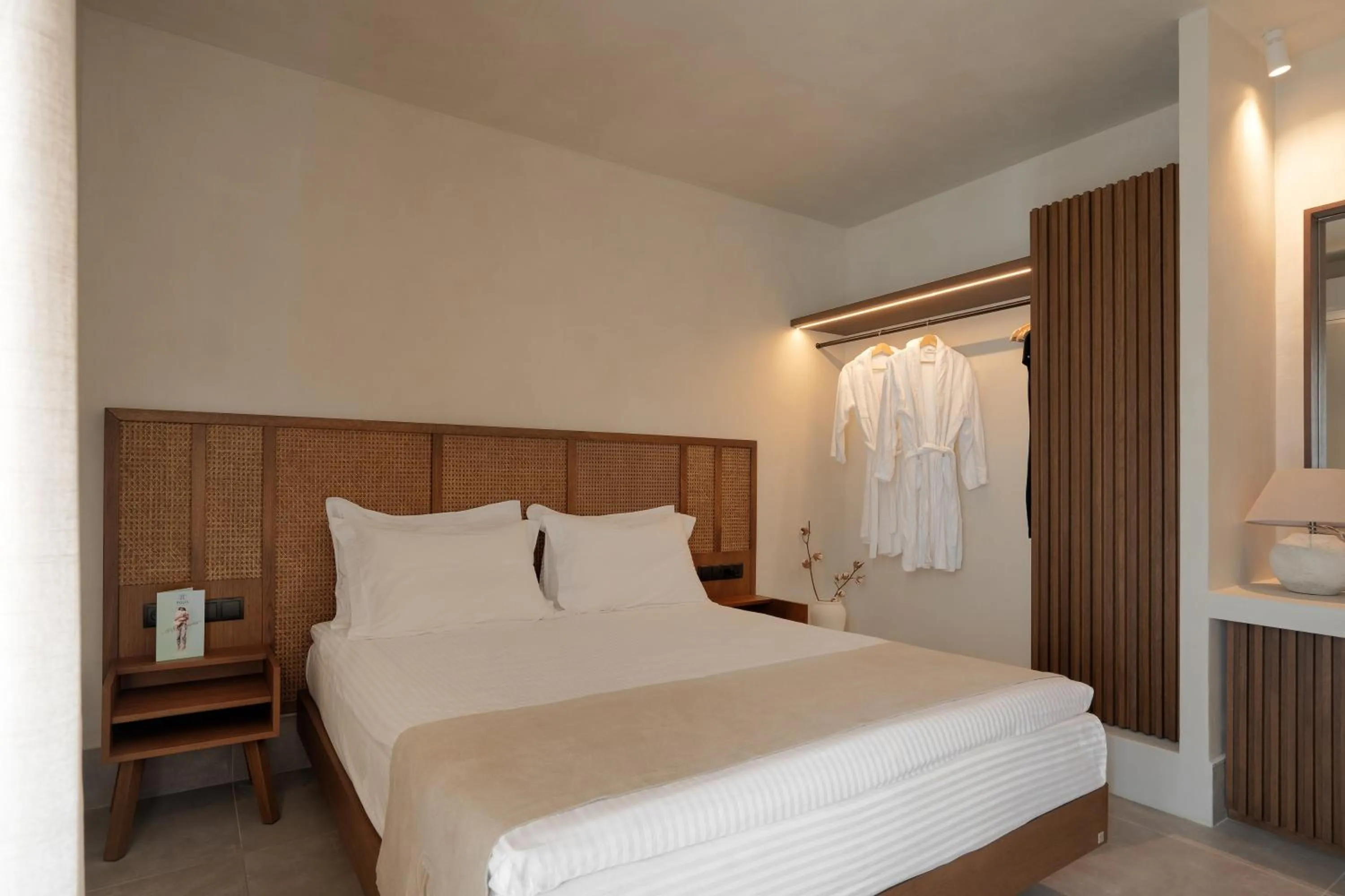 Bedroom, Bed in Polis of Naxos Stylish Suites