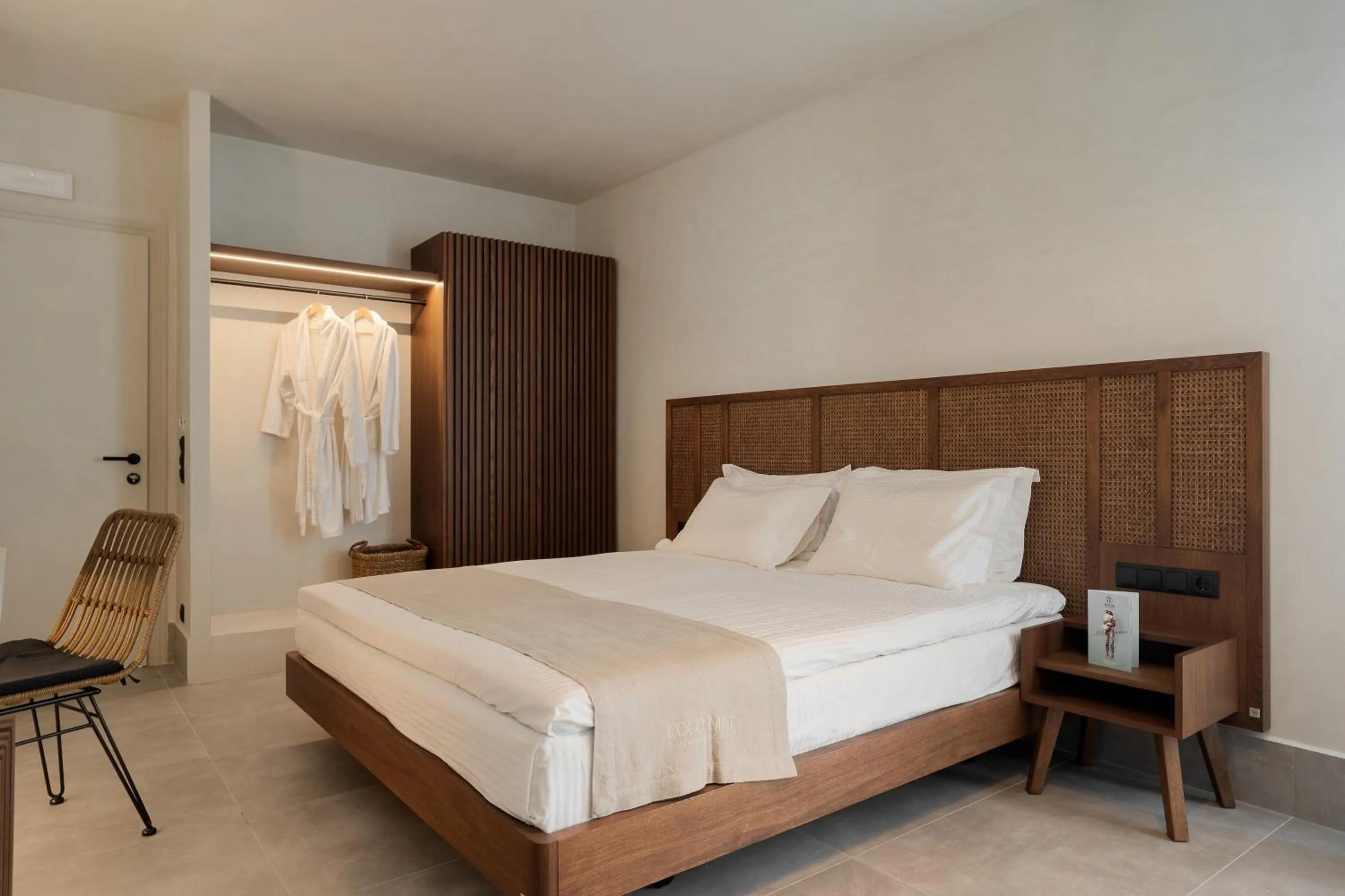 Bedroom, Bed in Polis of Naxos Stylish Suites