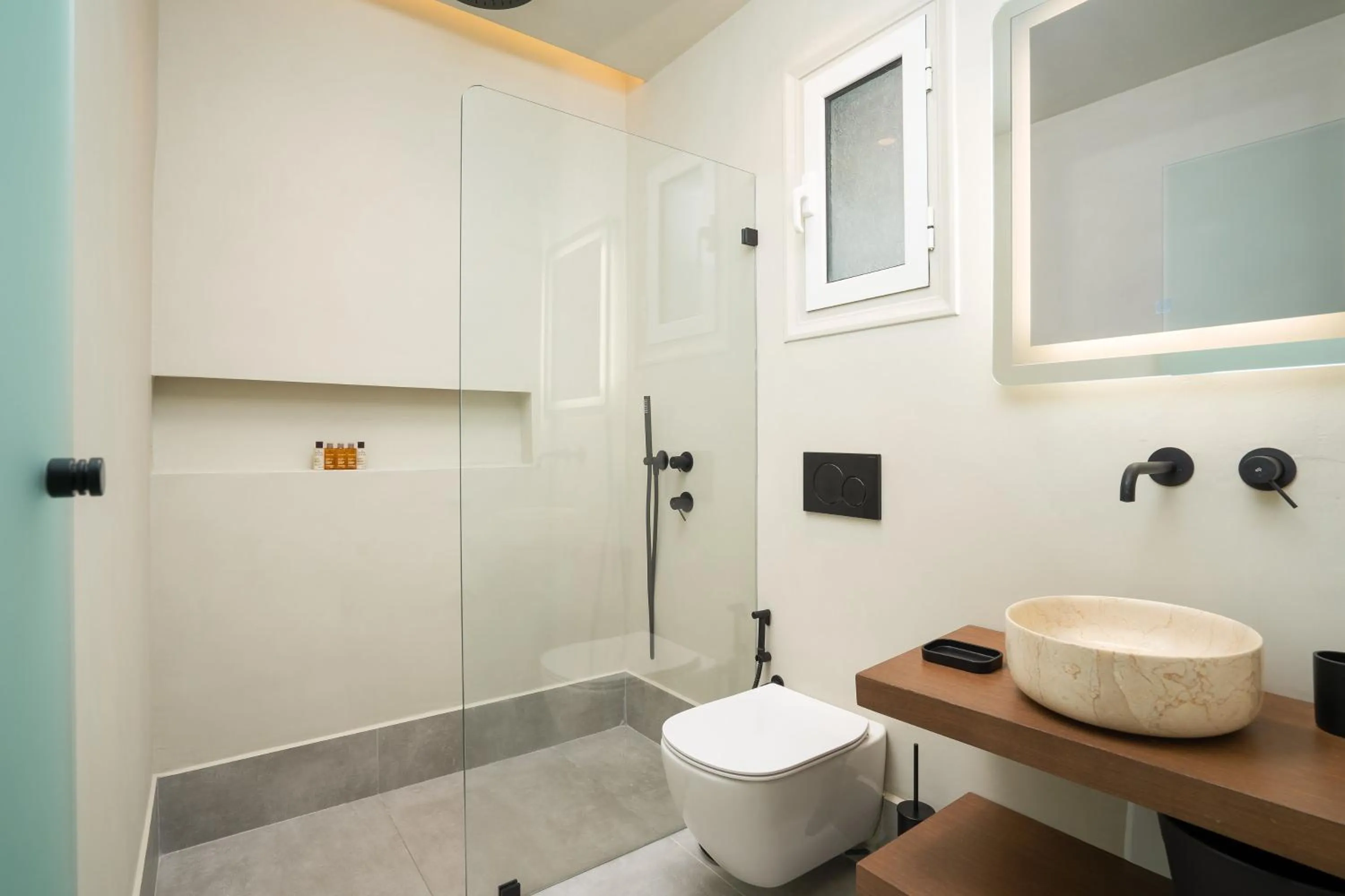 Bathroom in Polis of Naxos Stylish Suites