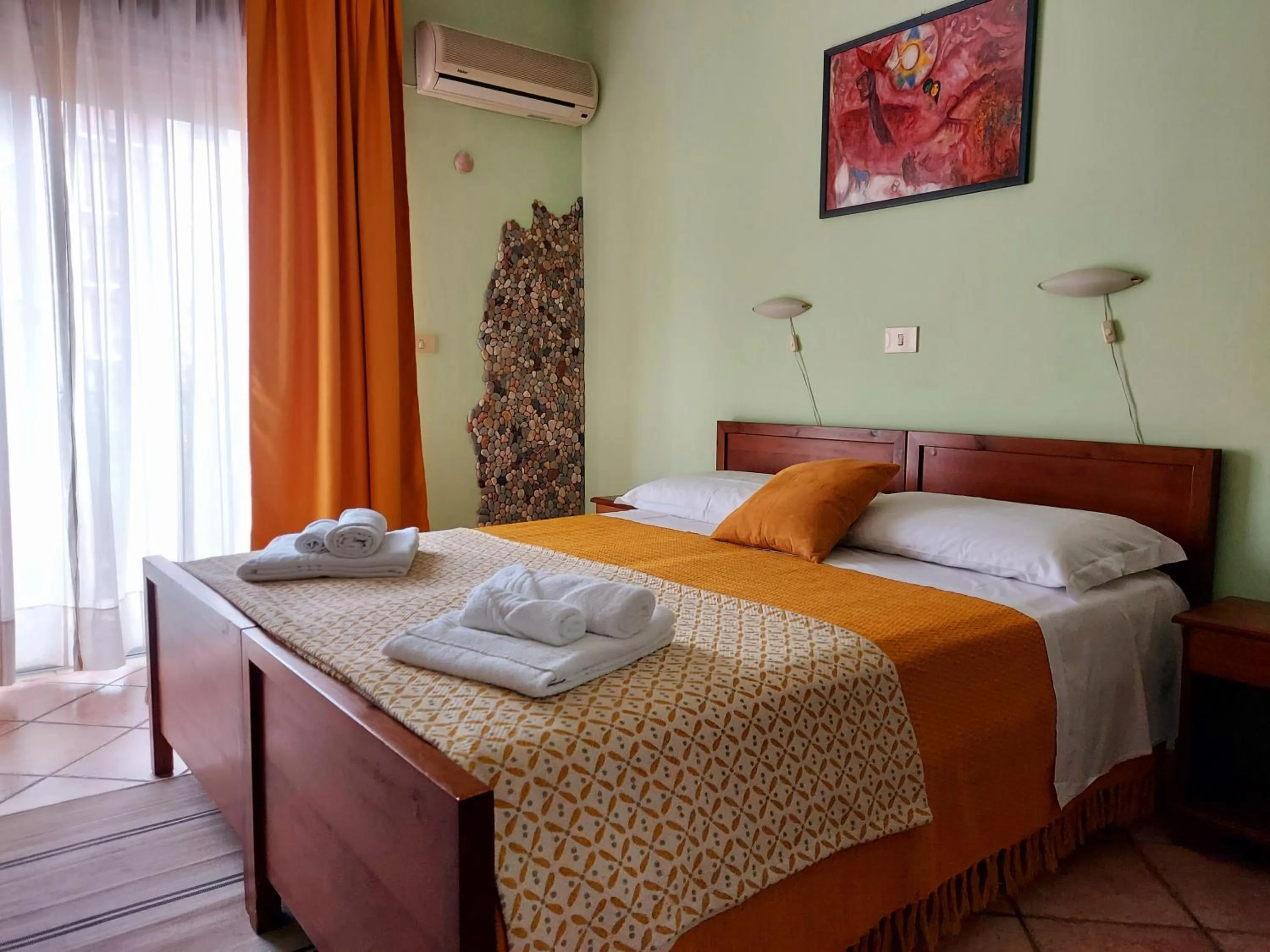 Bed in Sole Mare B&B