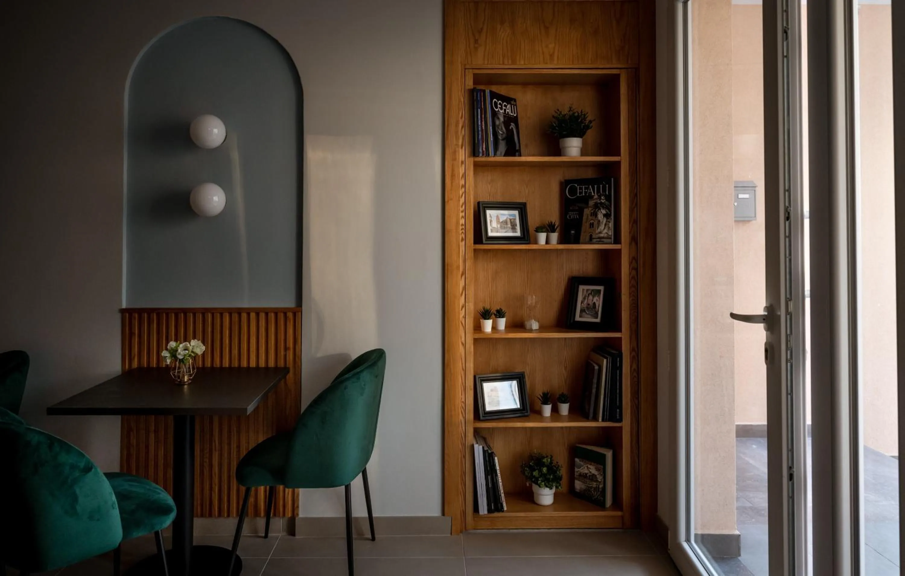 Seating area in Incanto B&B Cefalù