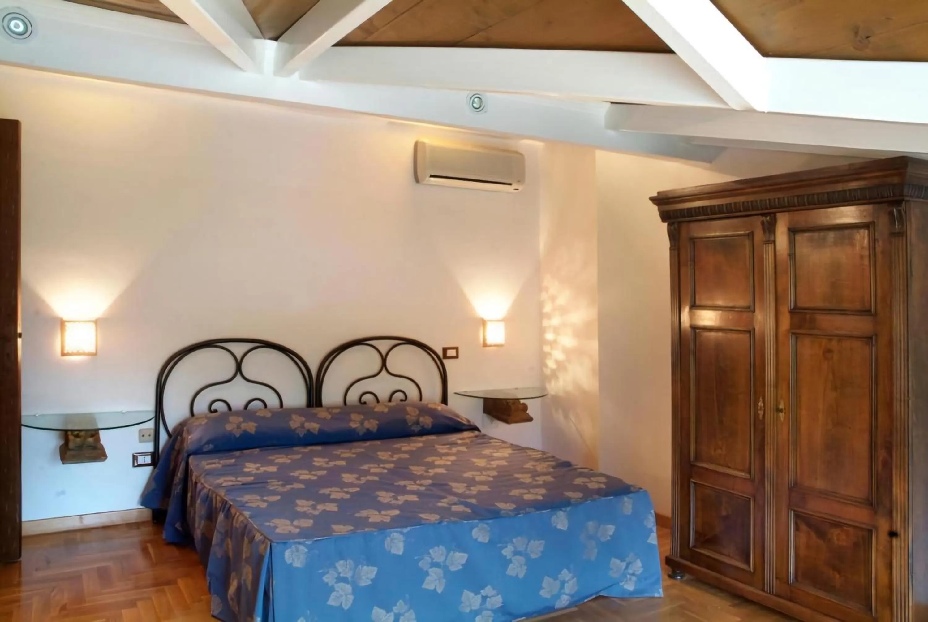 Bed in Hotel Villa Rizzo Resort and Spa