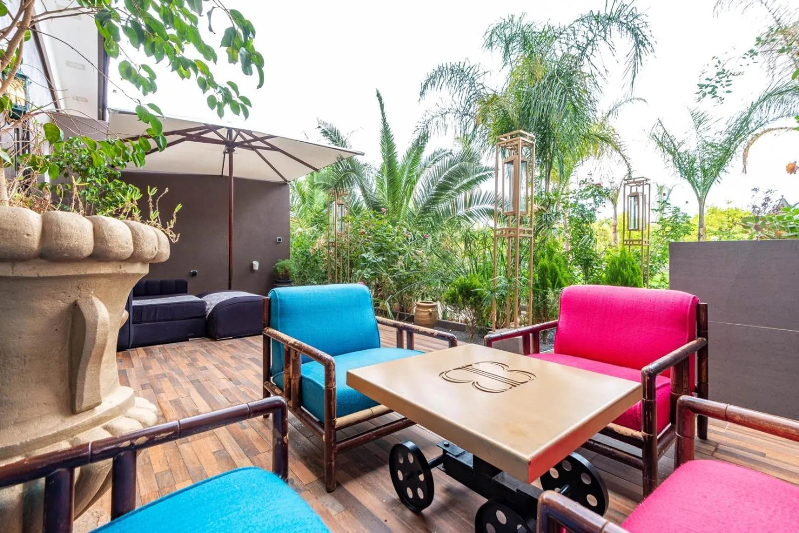 Patio in The Lemonary Marrakech