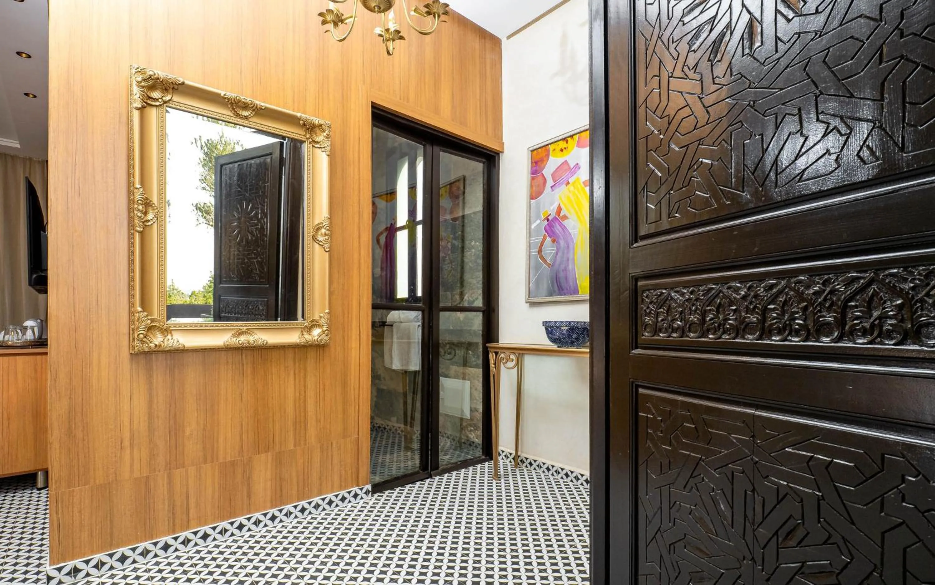 Decorative detail in The Lemonary Marrakech