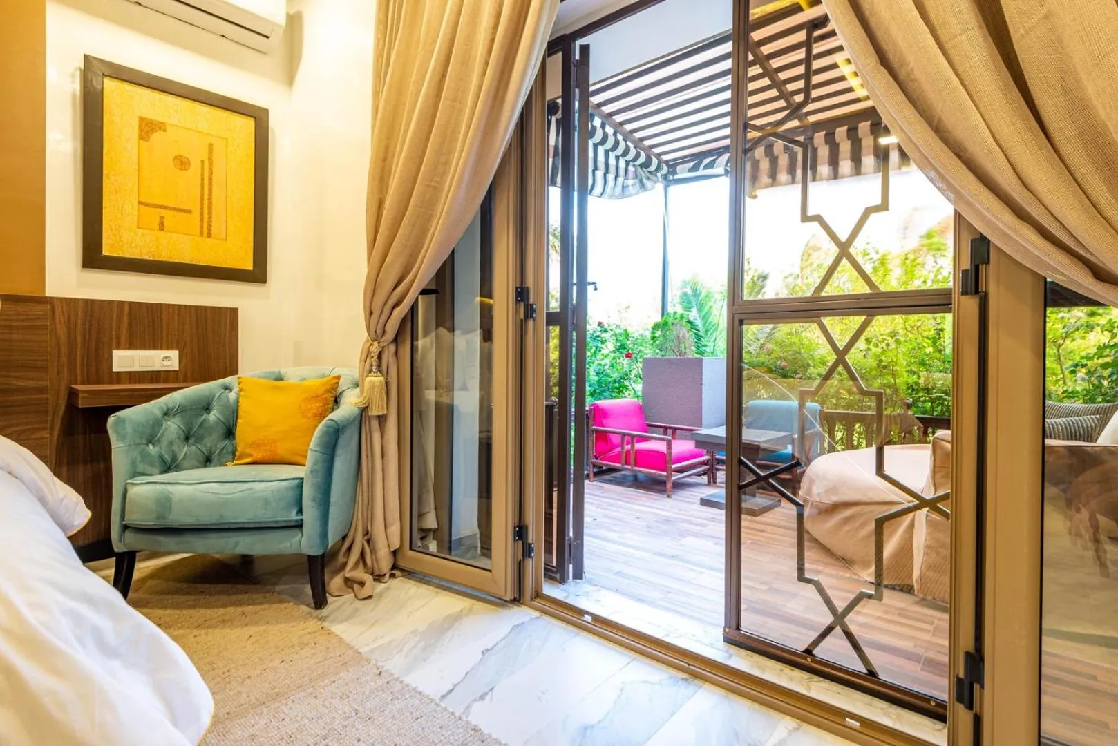 Garden in The Lemonary Marrakech