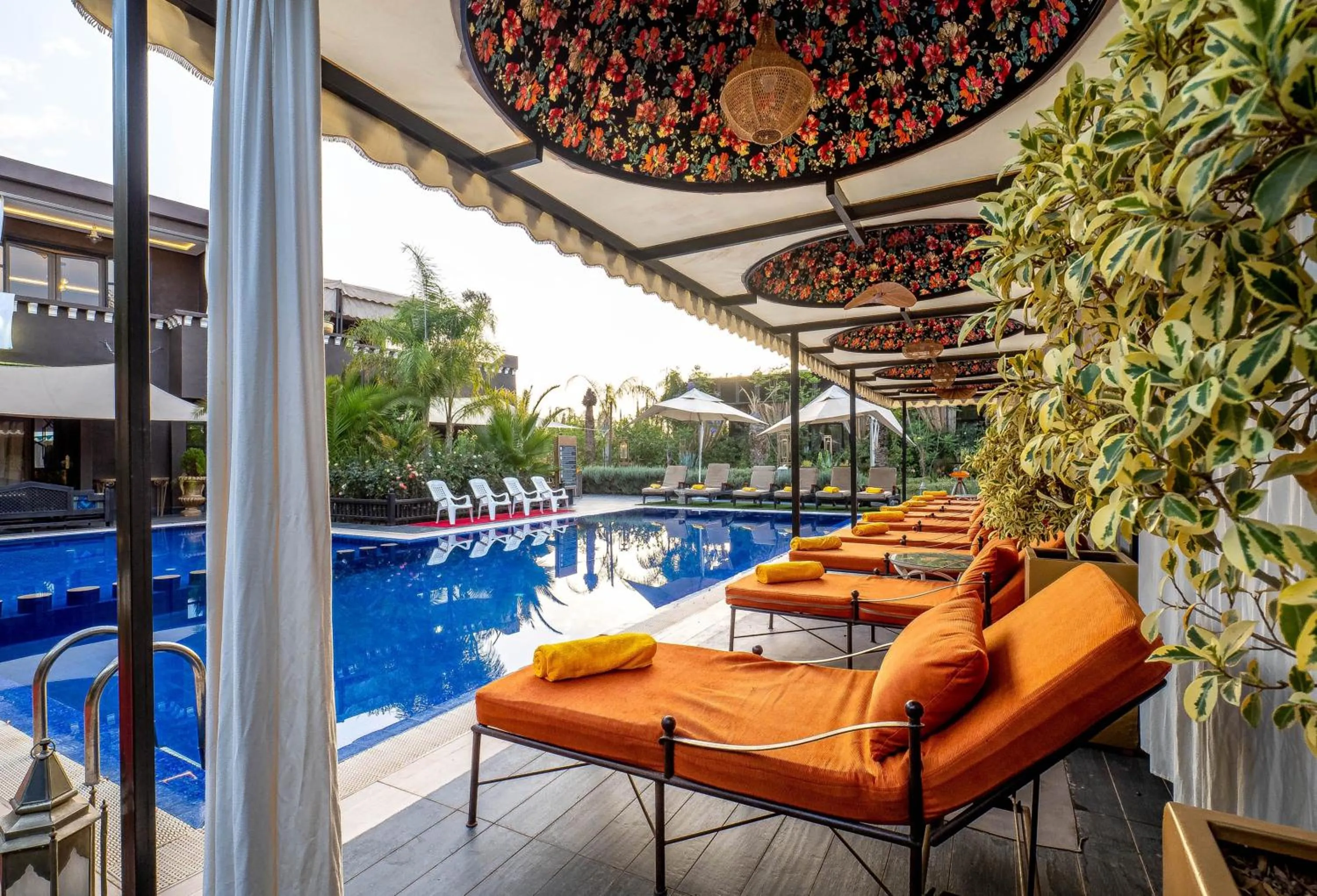 Patio in The Lemonary Marrakech