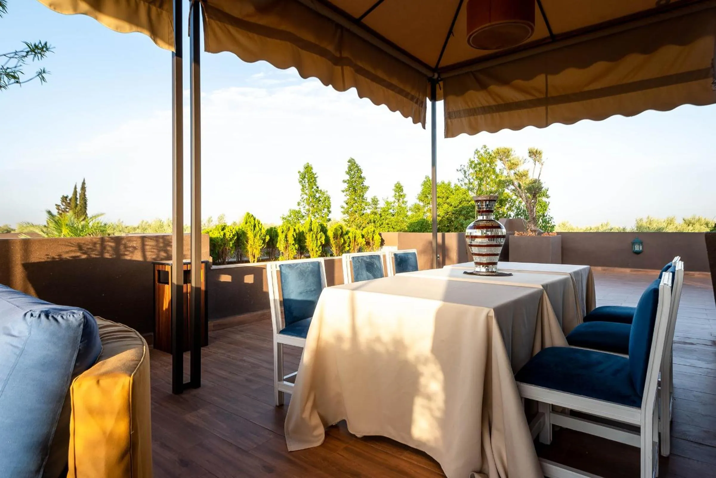 Patio in The Lemonary Marrakech