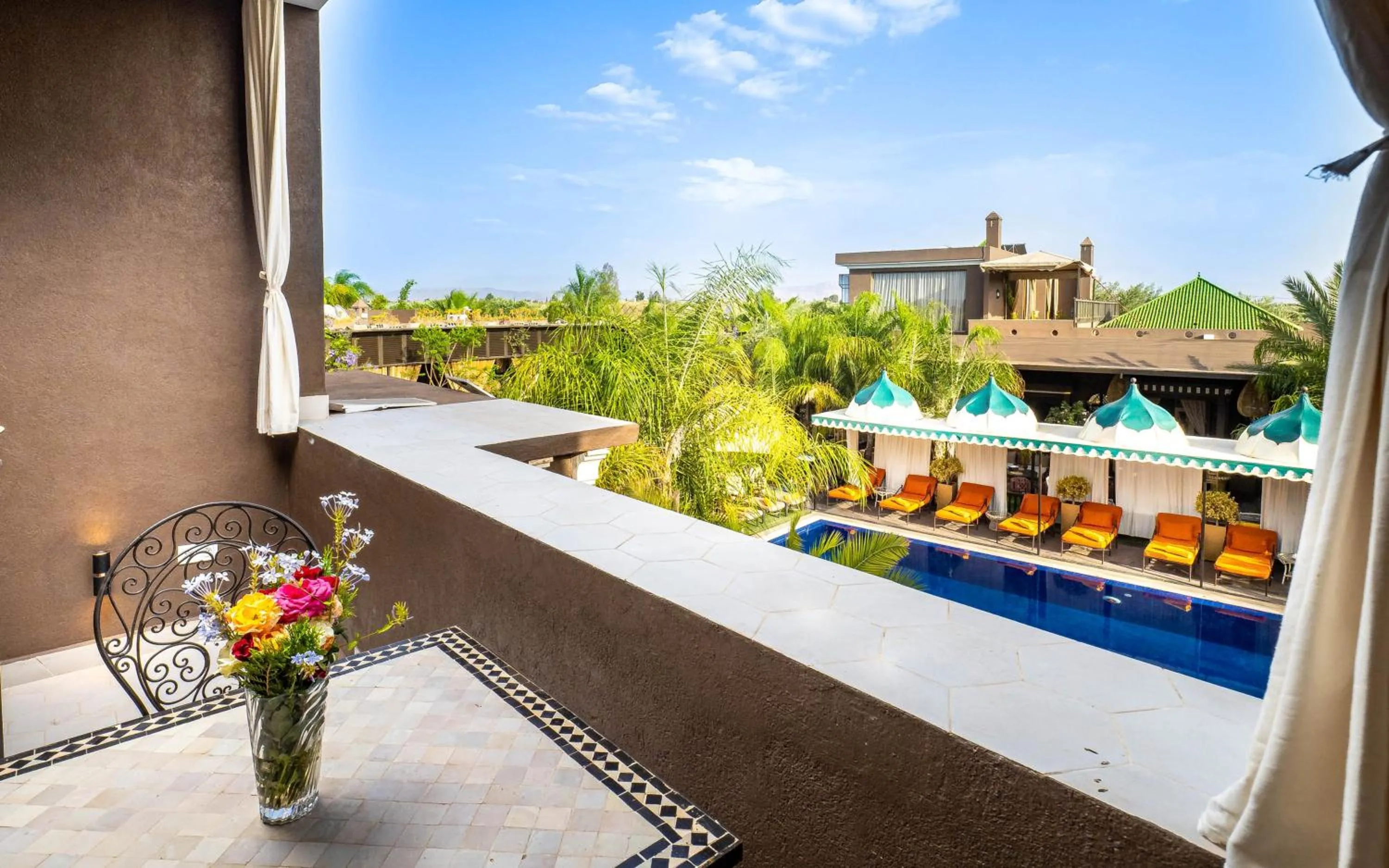 Patio in The Lemonary Marrakech