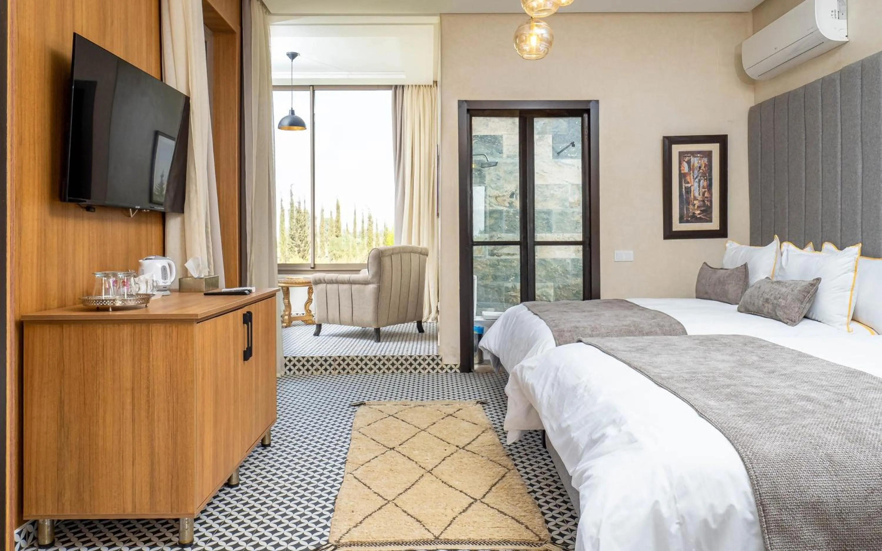 Bed in The Lemonary Marrakech