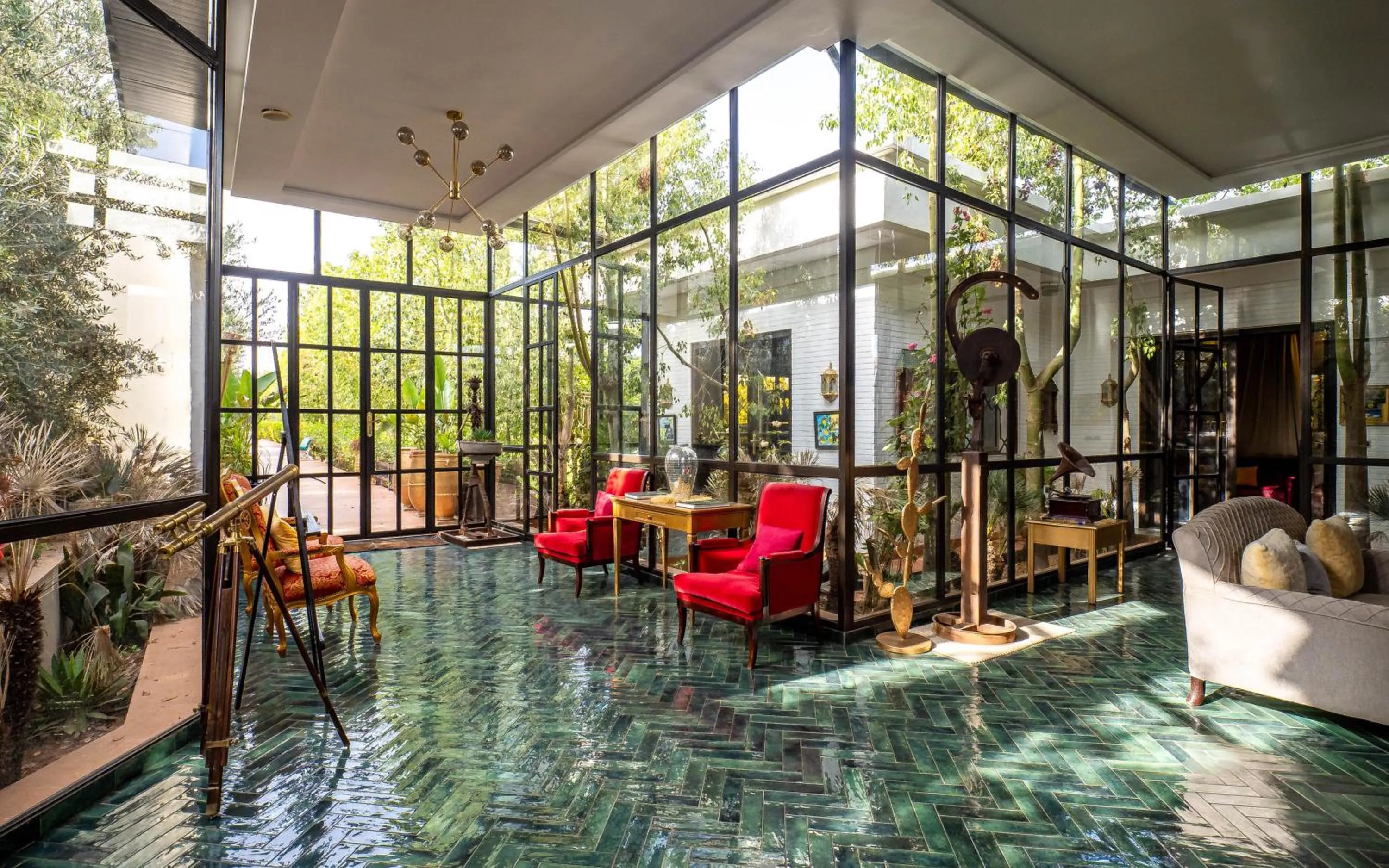 Patio in The Lemonary Marrakech