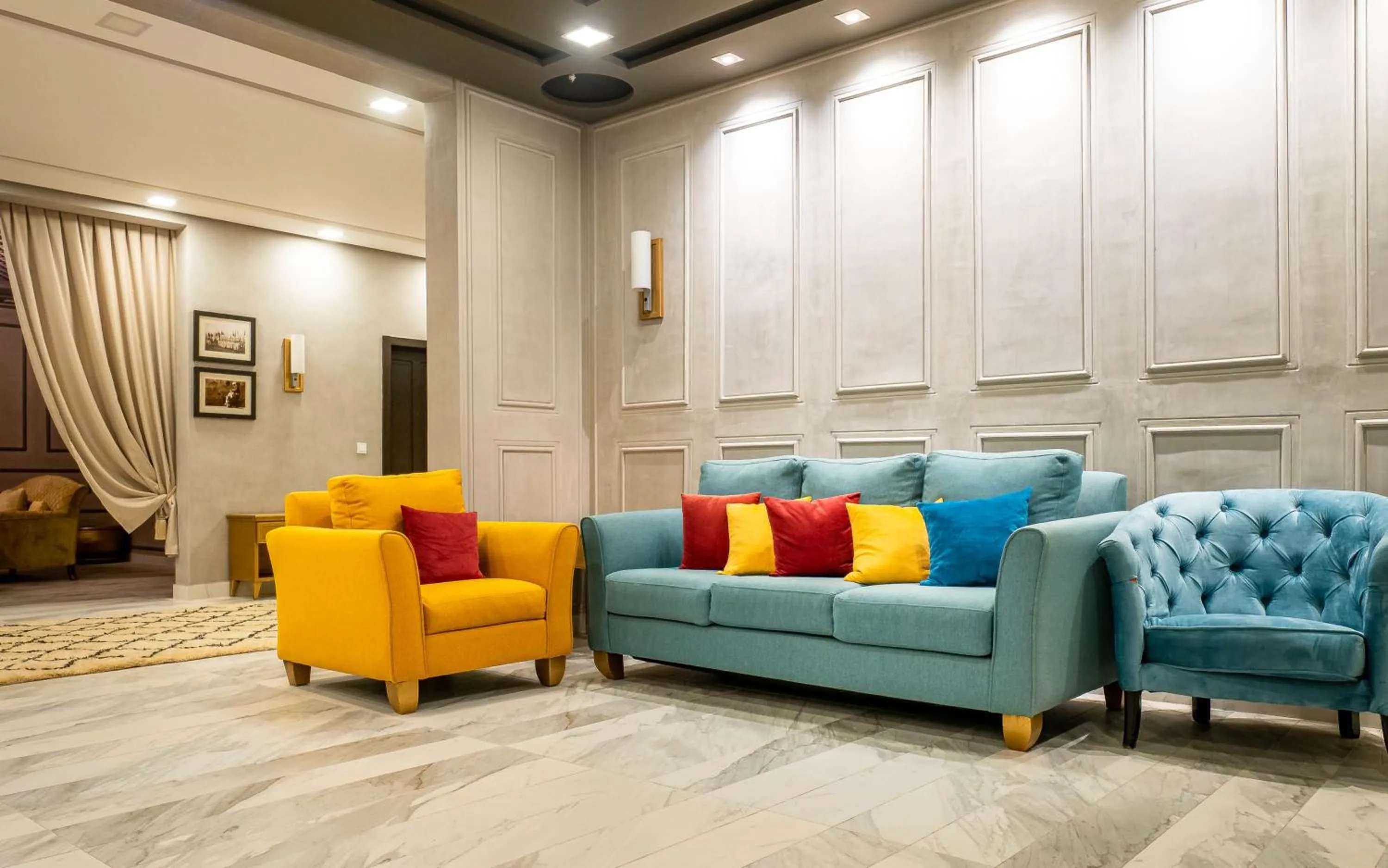 Living room in The Lemonary Marrakech