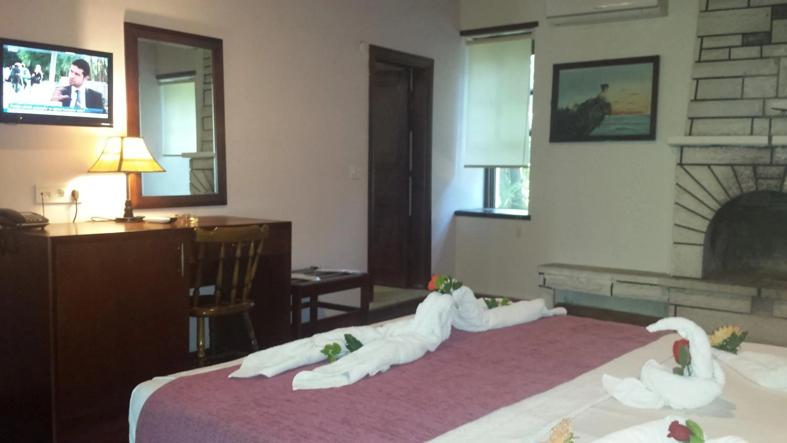 Bedroom, Bed in Kaleiçi Ozkavak Hotel