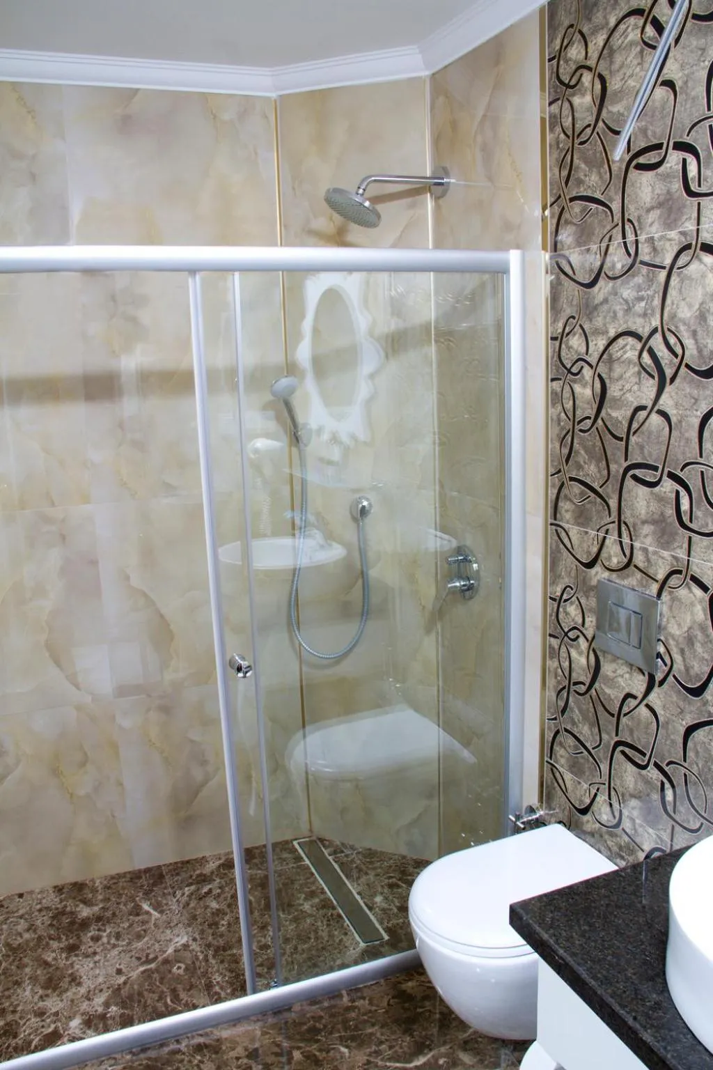 Bathroom in Kaleiçi Ozkavak Hotel