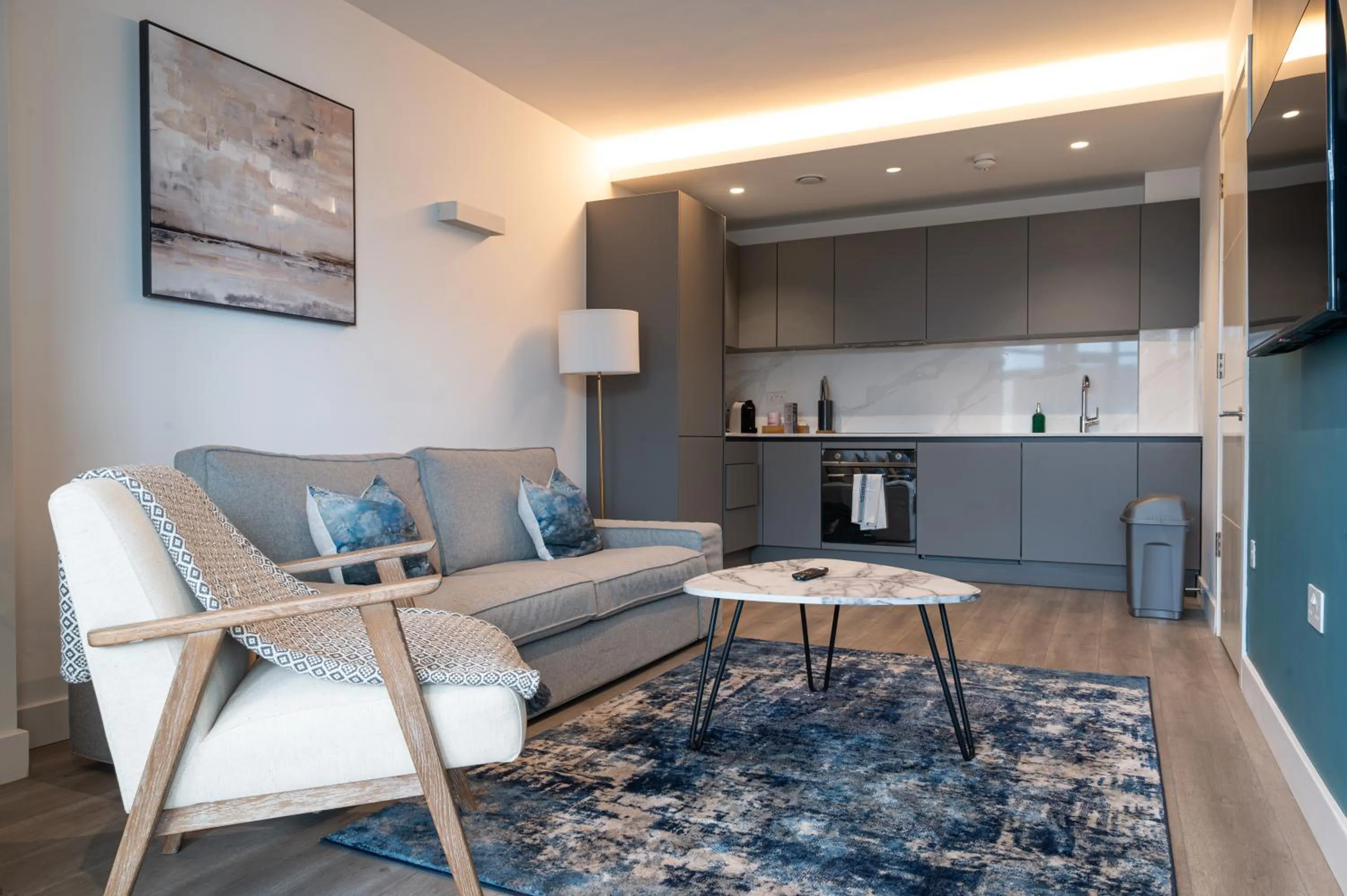 Living room in Charles Hope London Brentford