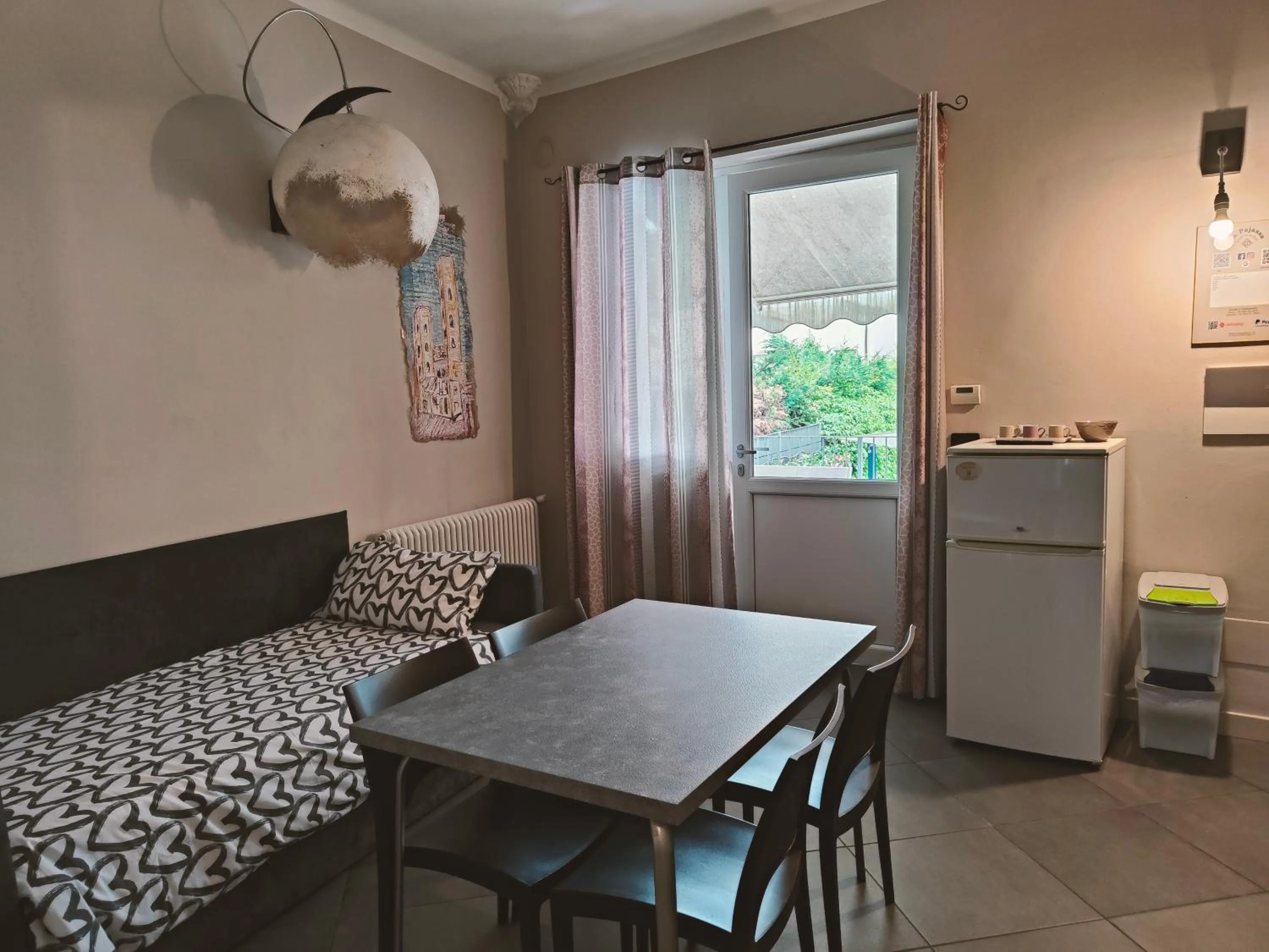 Seating area in La Pajassa