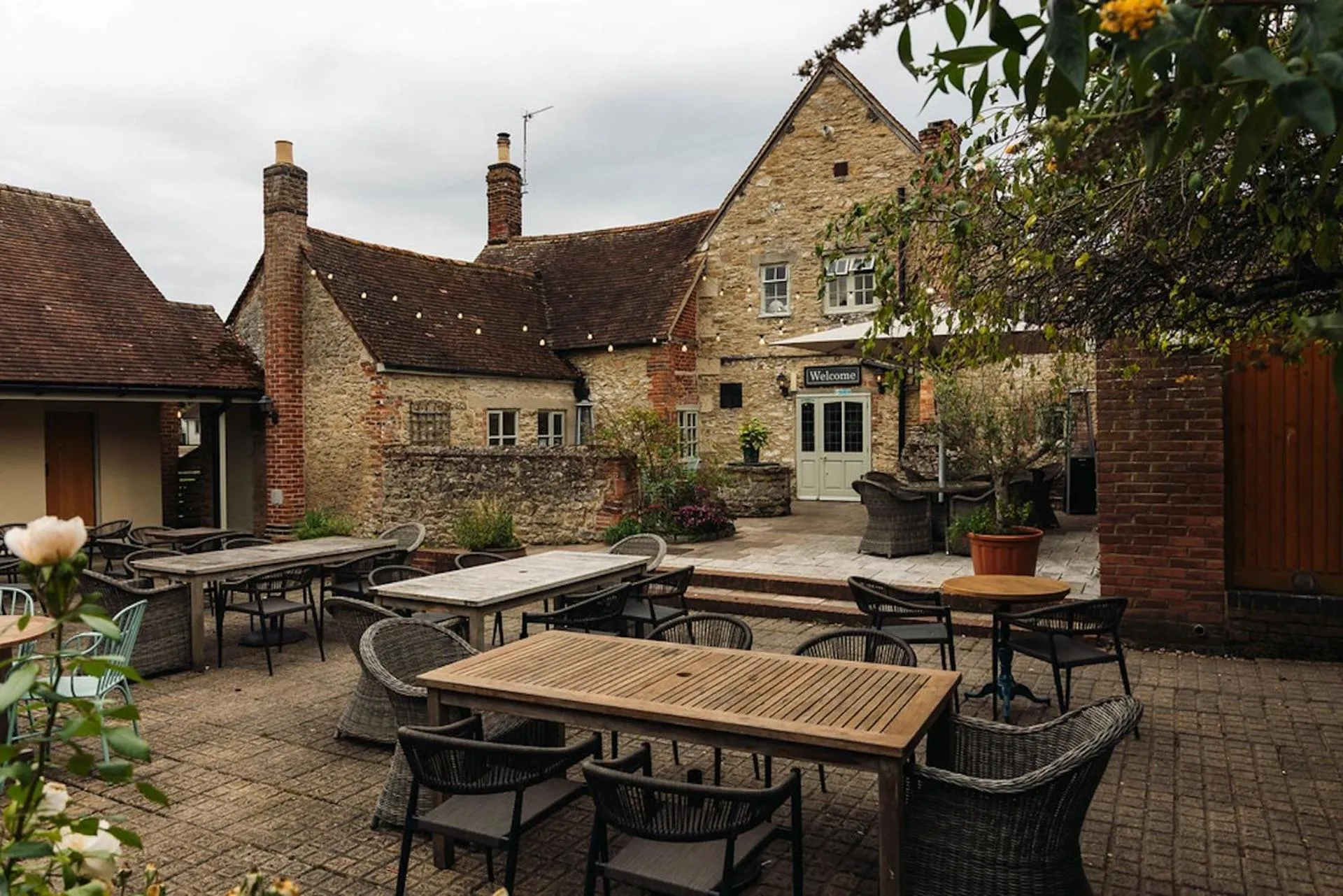 Garden in The Coach and Horses