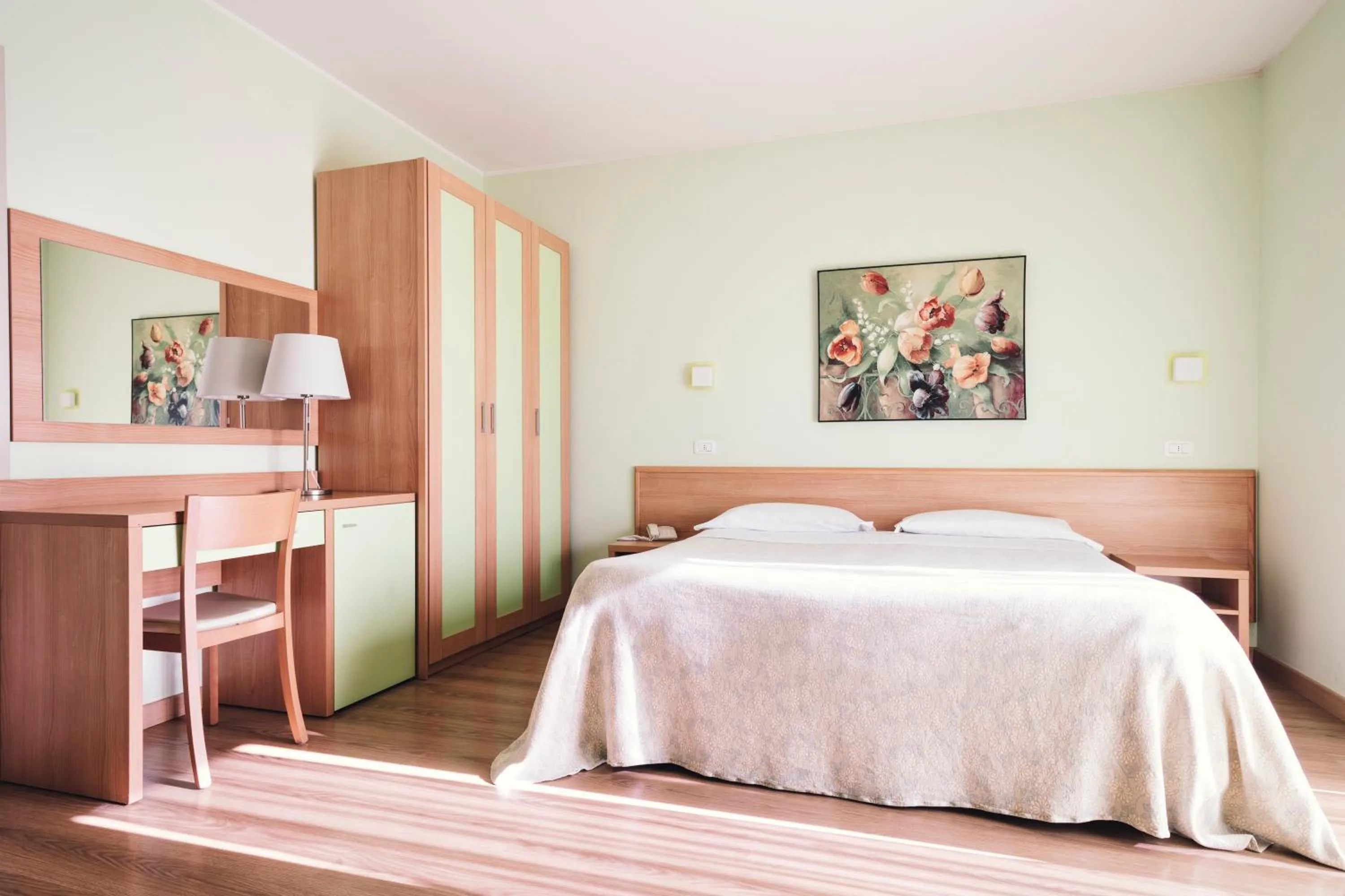 Bedroom, Bed in Hotel Dei Sette